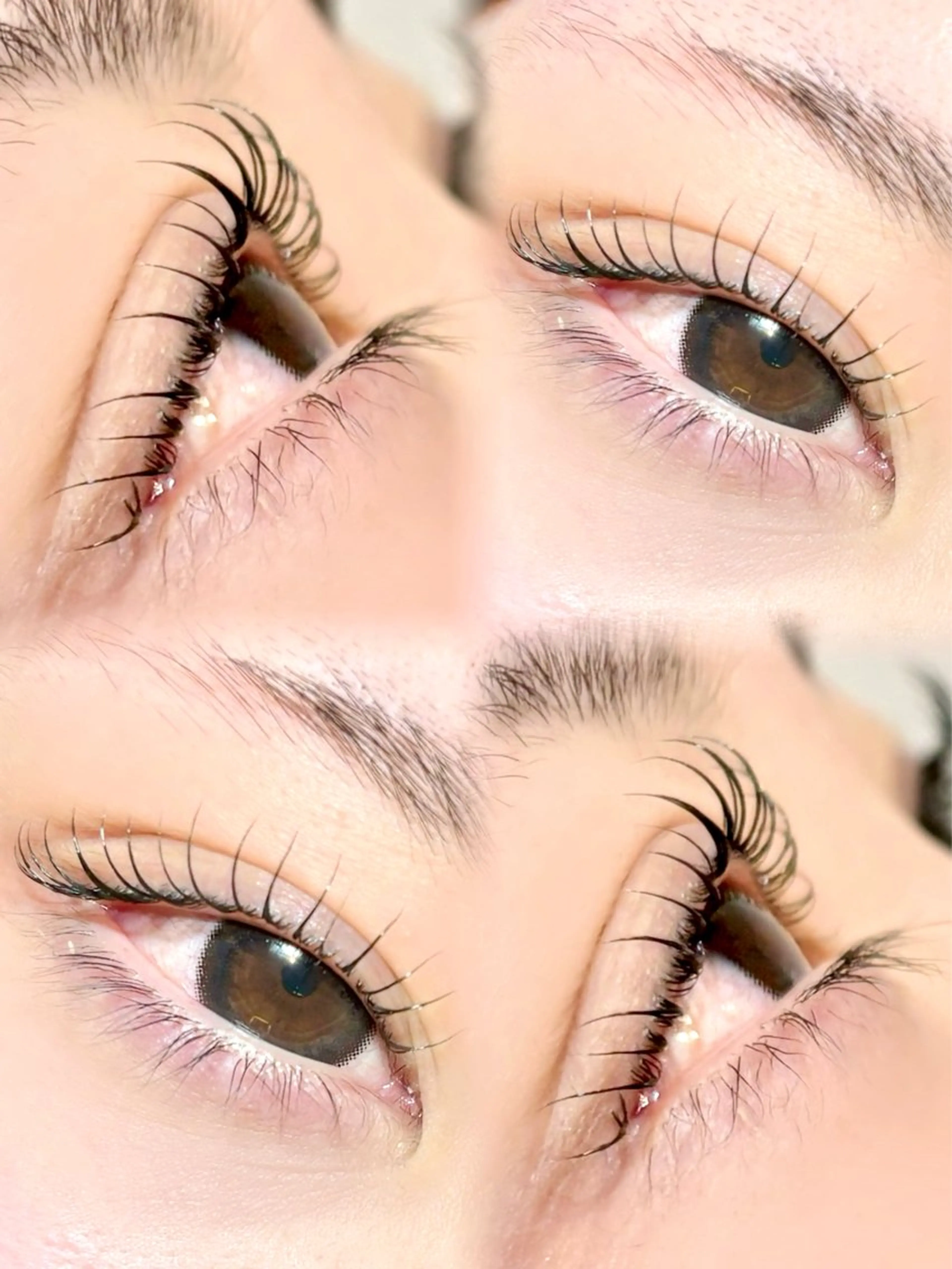 マツエク・マツパ ナチュラル パリジェンヌラッシュリフト まつげパーマ 一重×まつ毛パーマ 表参道eyelist KONOMIのマツエク・マツパデザイン