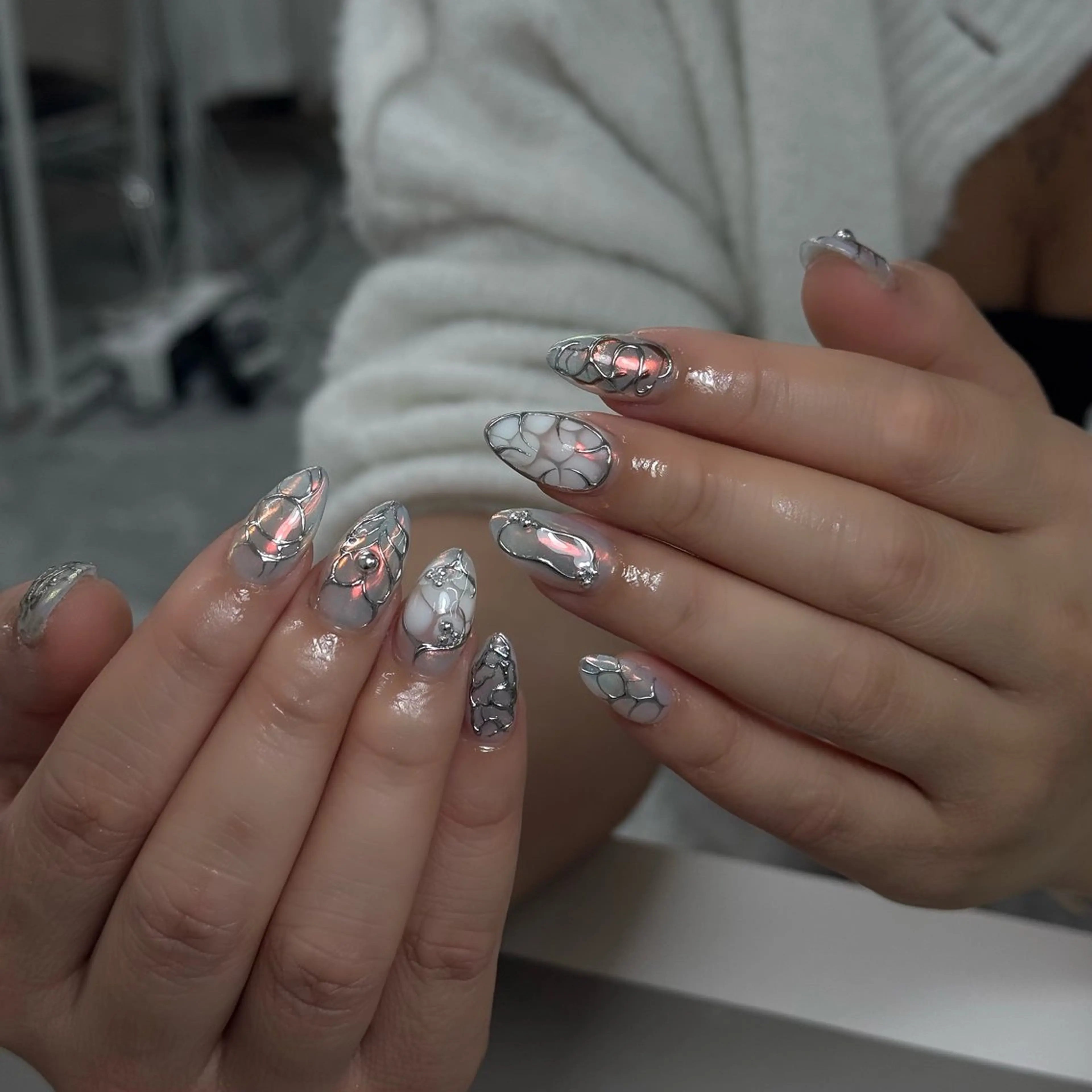 ネイル アートネイル ジェルネイル シンプルネイル ハンドネイル ハンドケア 🌸Hana 🌸のネイルデザイン