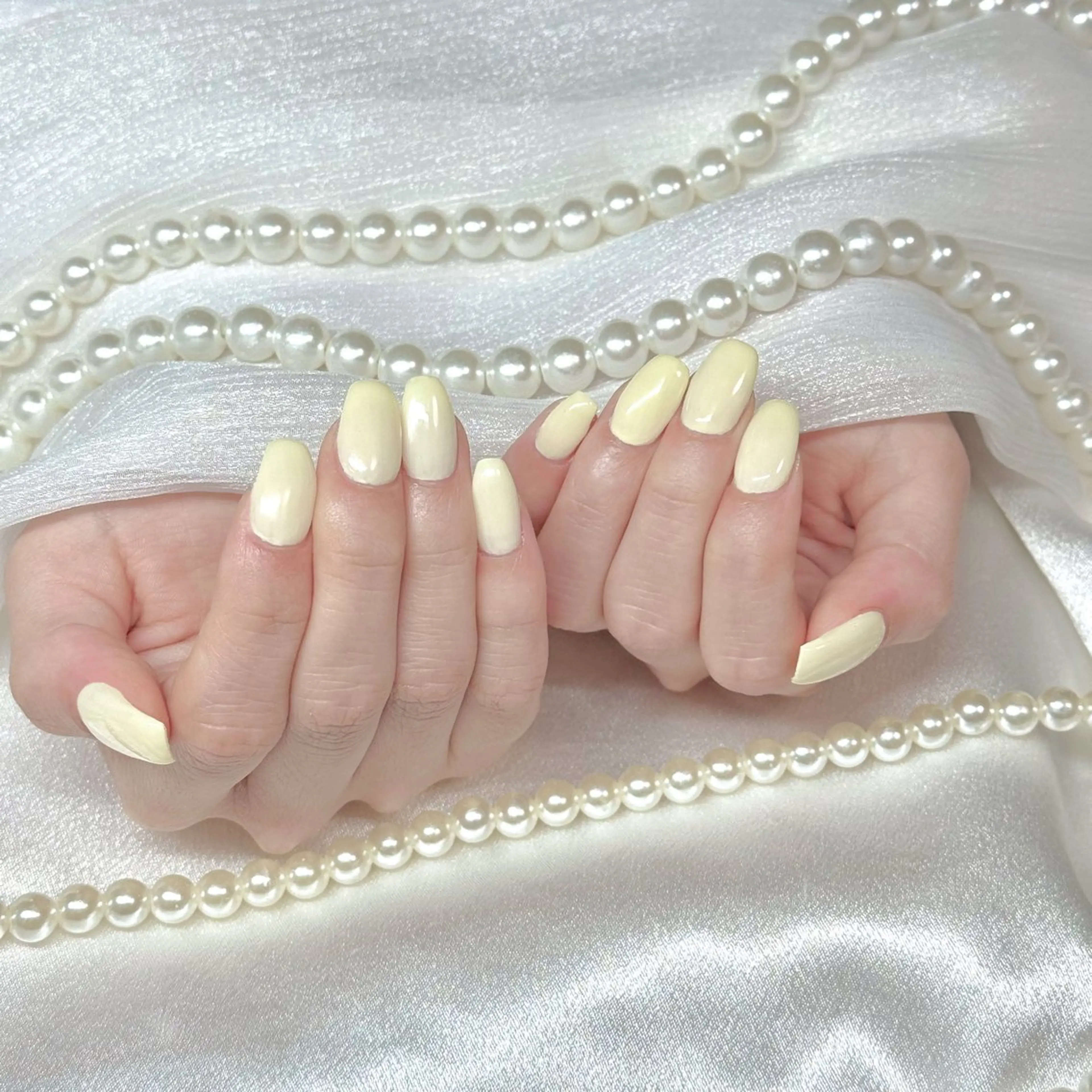 ネイル 黄色 ハンドネイル navi nail_ yuriのネイルデザイン