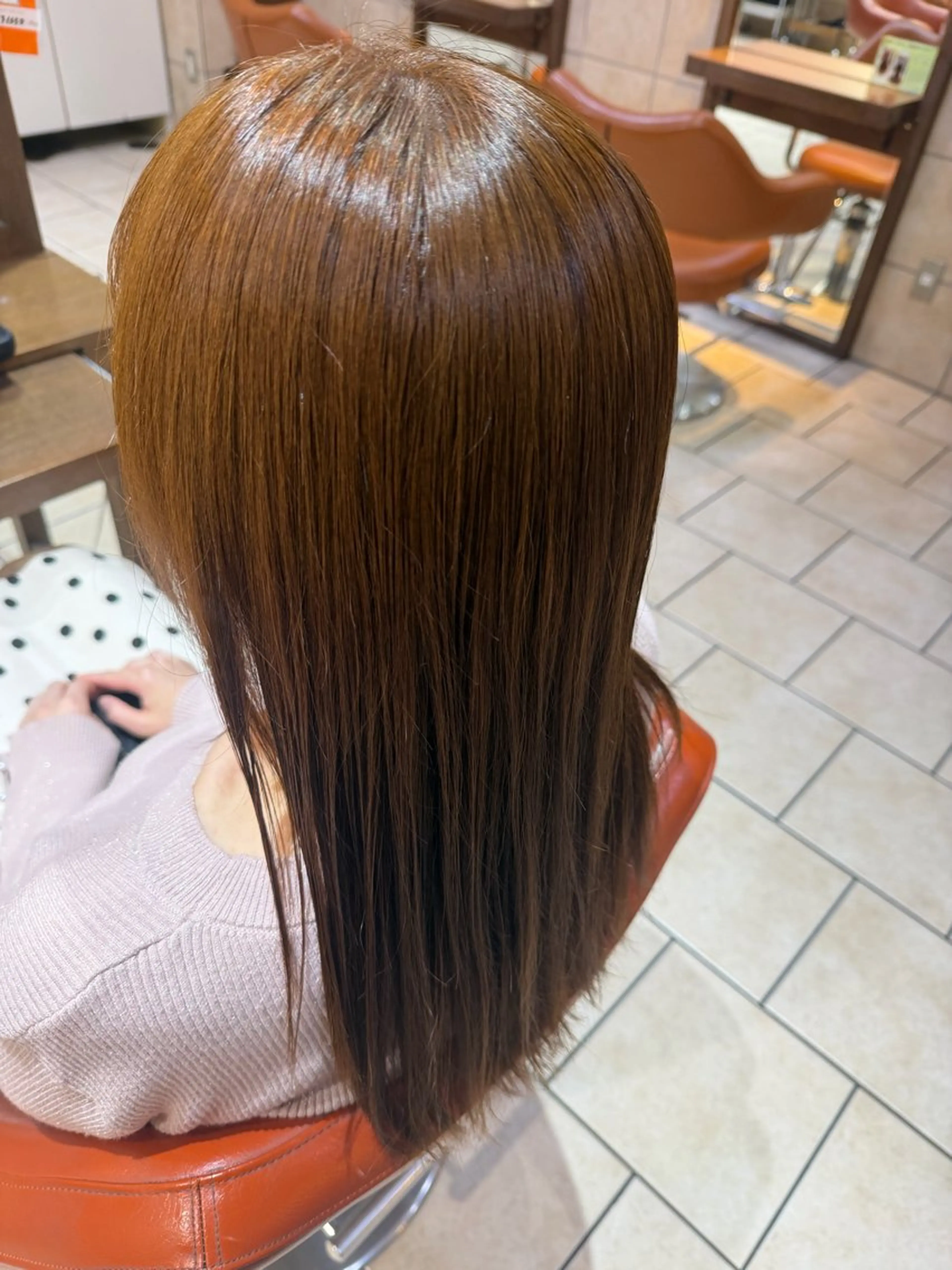 ロング カラー ヘアカラー 井上 琉菜のヘアスタイル