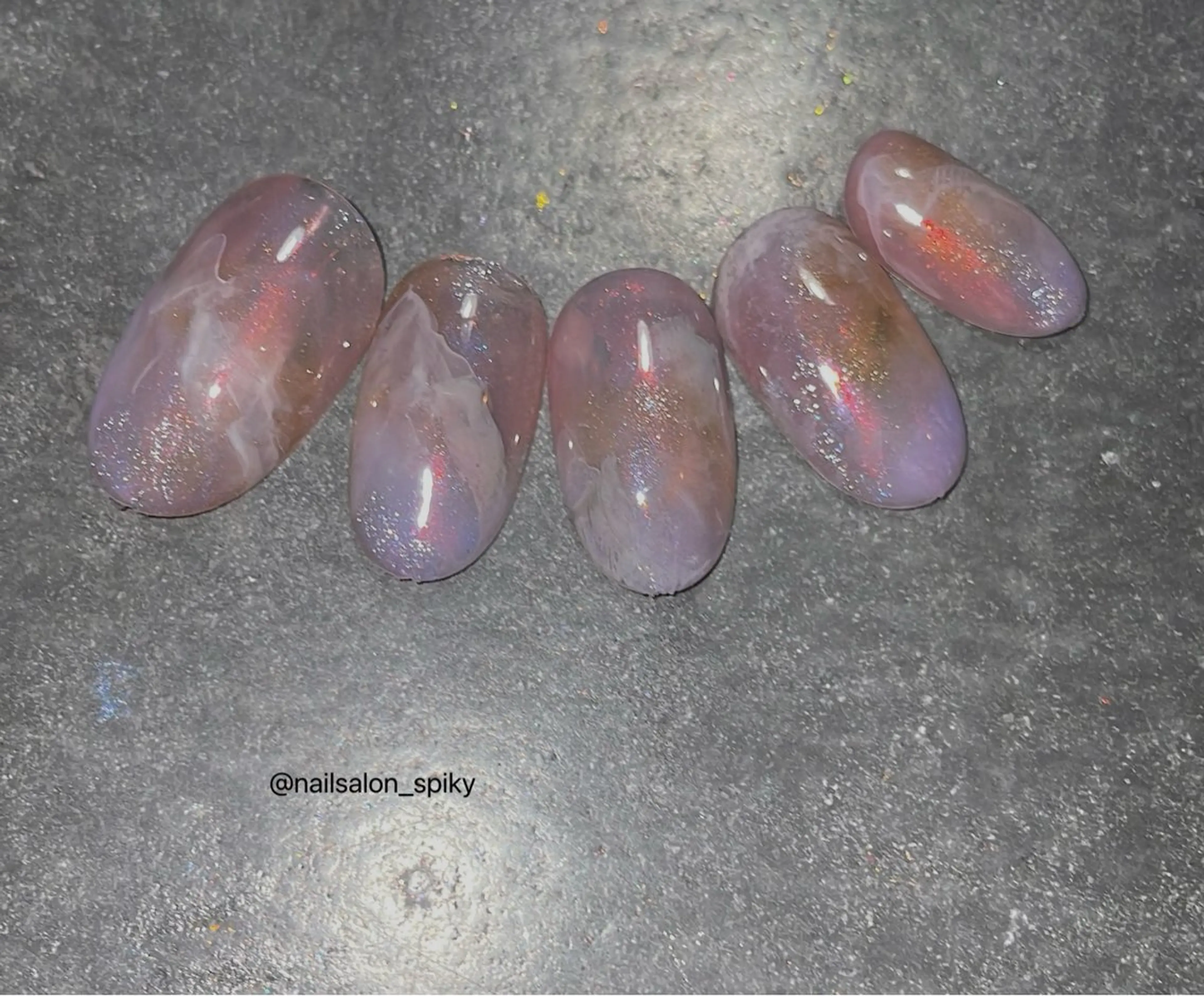 ネイル Spiky とうげ ふうかのネイルデザイン