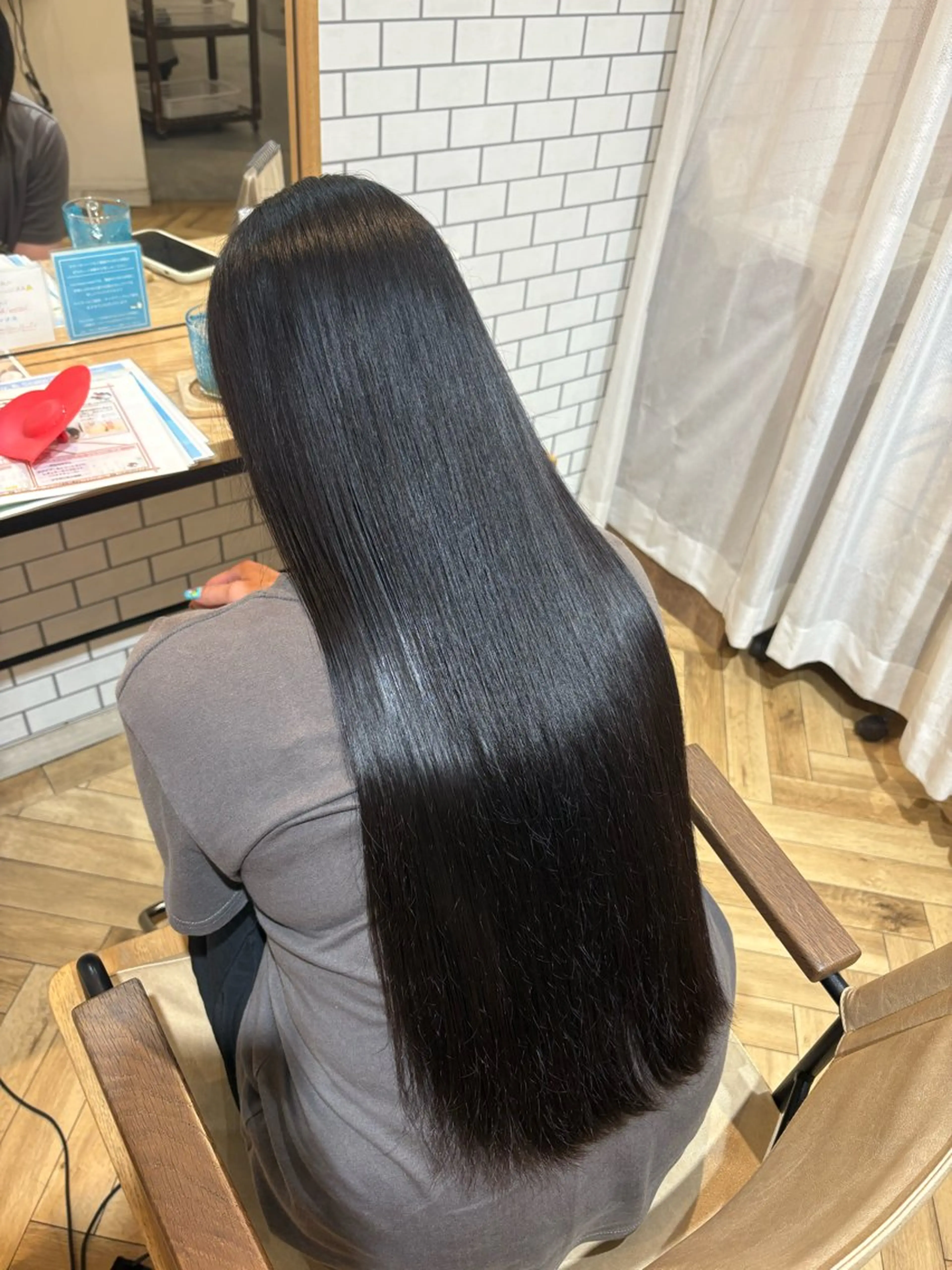 【ケアメニュー🕊🫧】 レディース カット ＋ 生トリートメント🌿‬.∘の写真