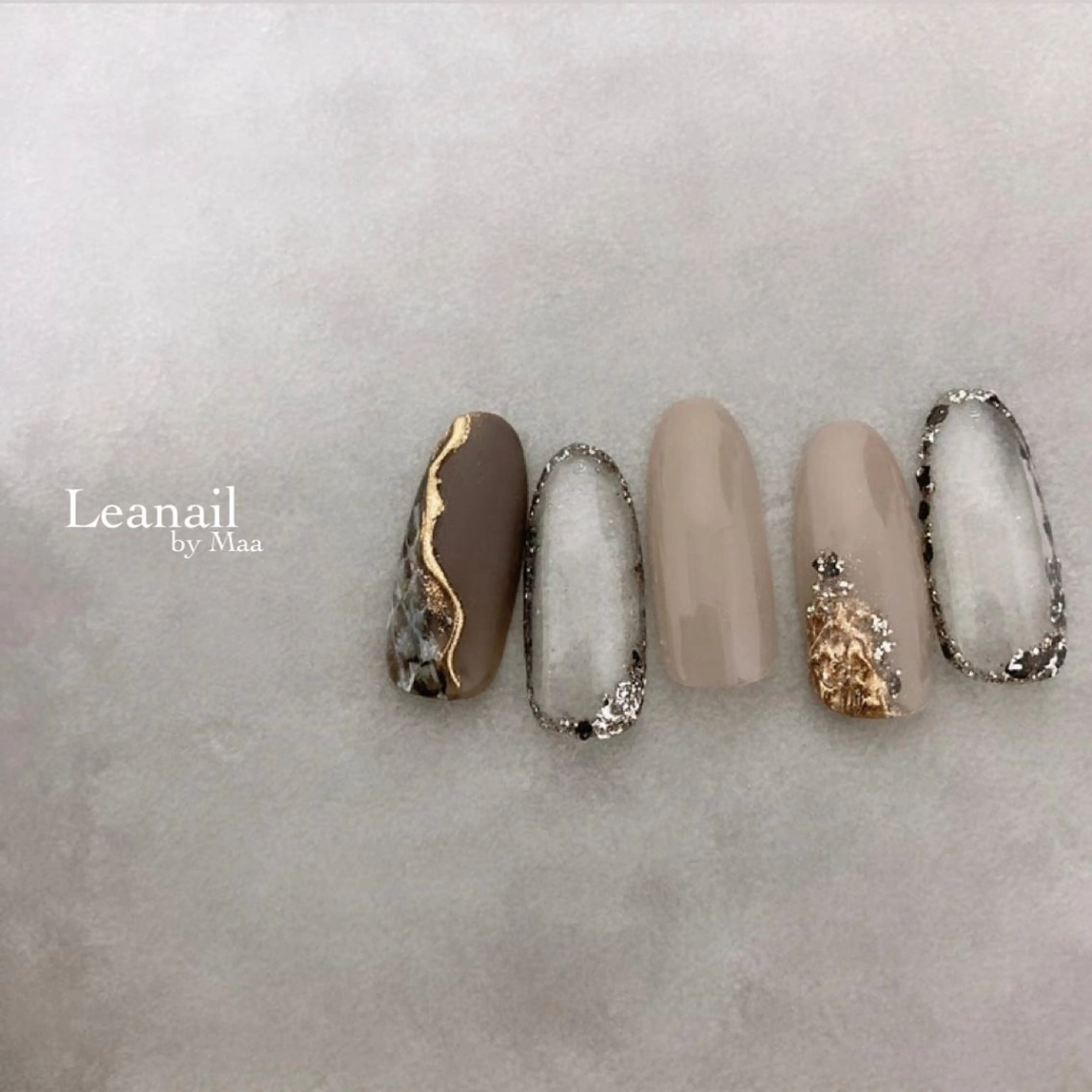 ネイル ハンドネイル private_ salon.Leaのネイルデザイン