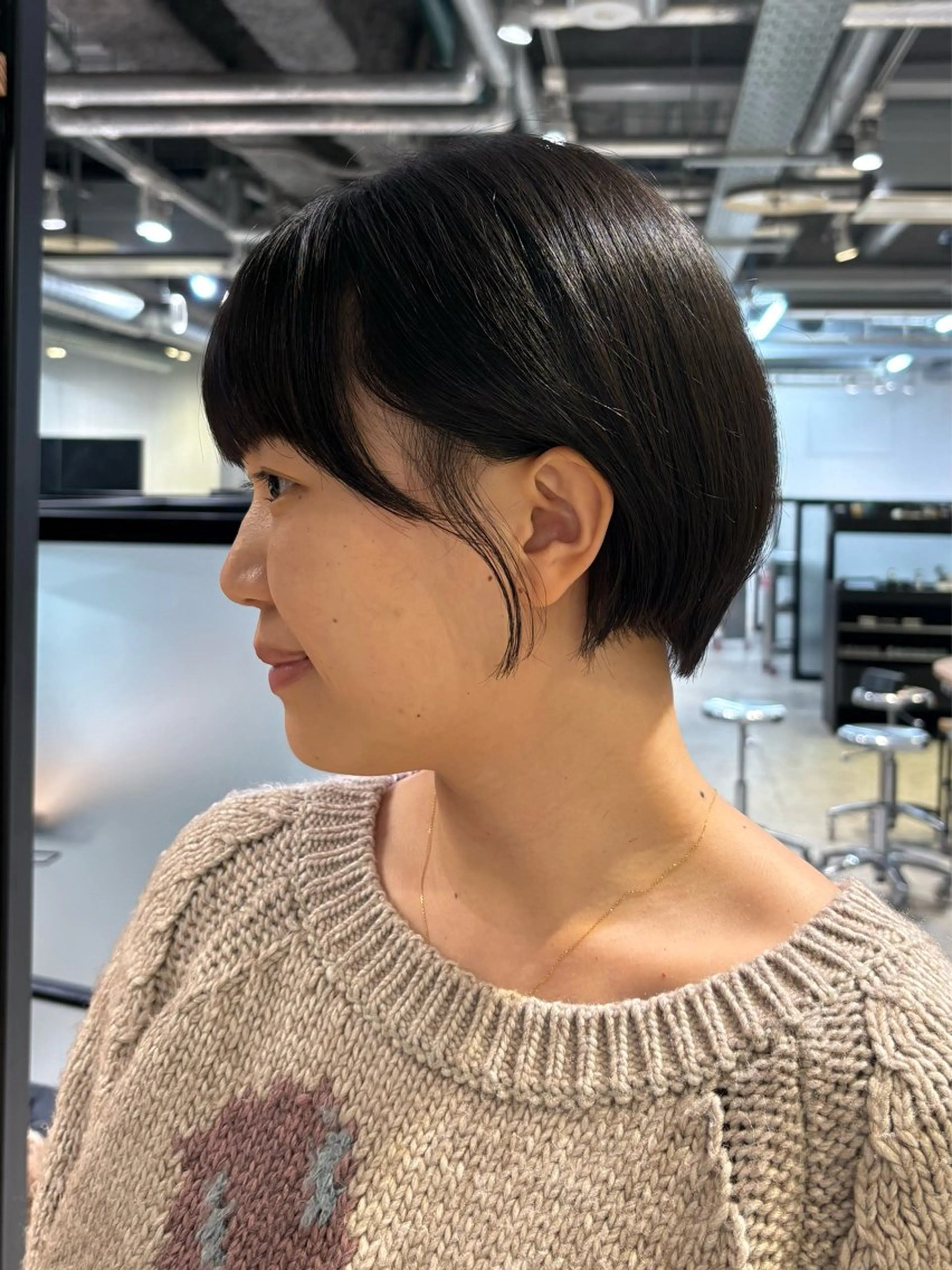 ショート ハイトーン/レイヤー 池袋/yumeのヘアスタイル