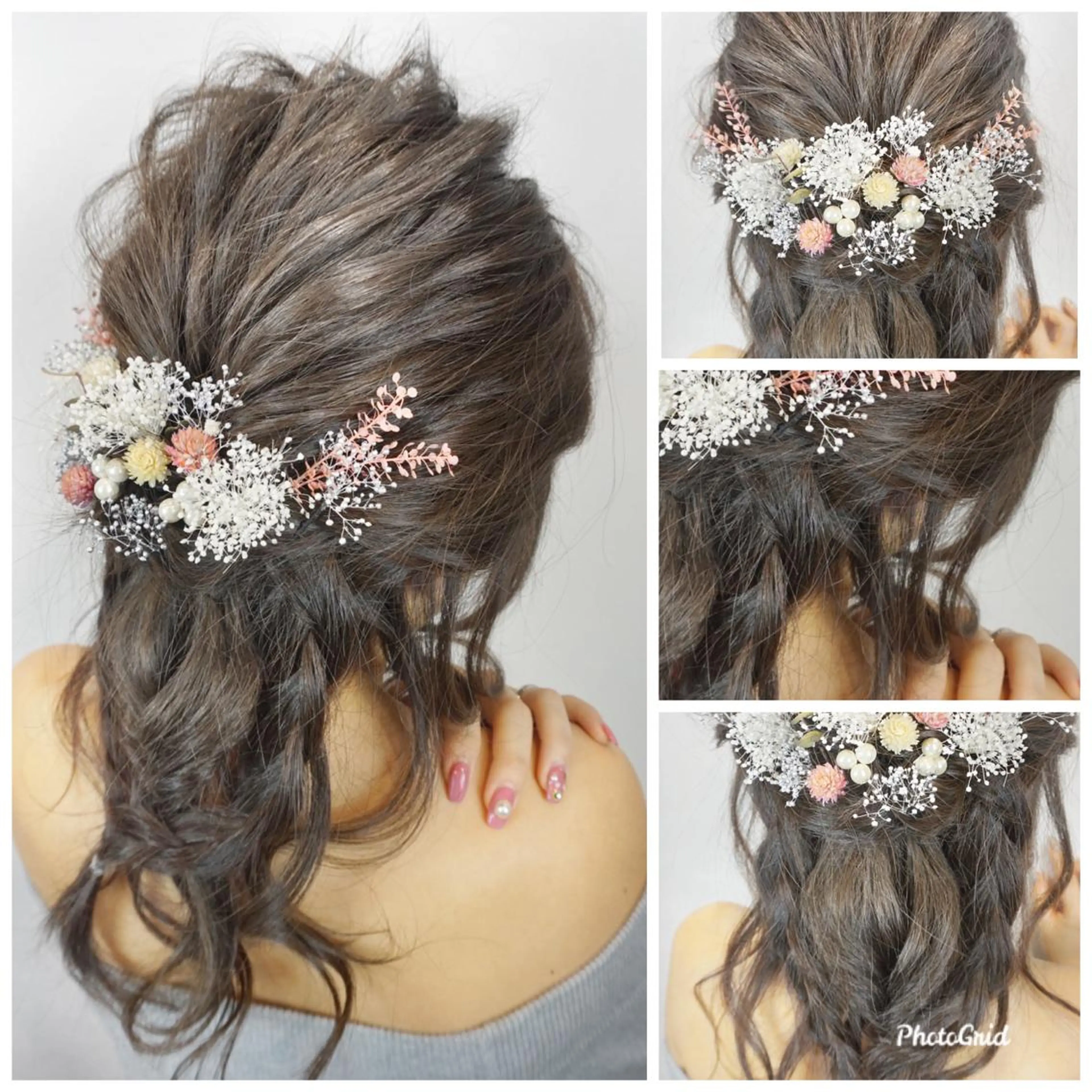 ミディアム カラー ヘアアレンジ ヘアカラー トリートメント Shelltie Fiel (シェルティフィエル)所属・次世代シールエクステ 錦糸町 小泉 朋之のヘアスタイル