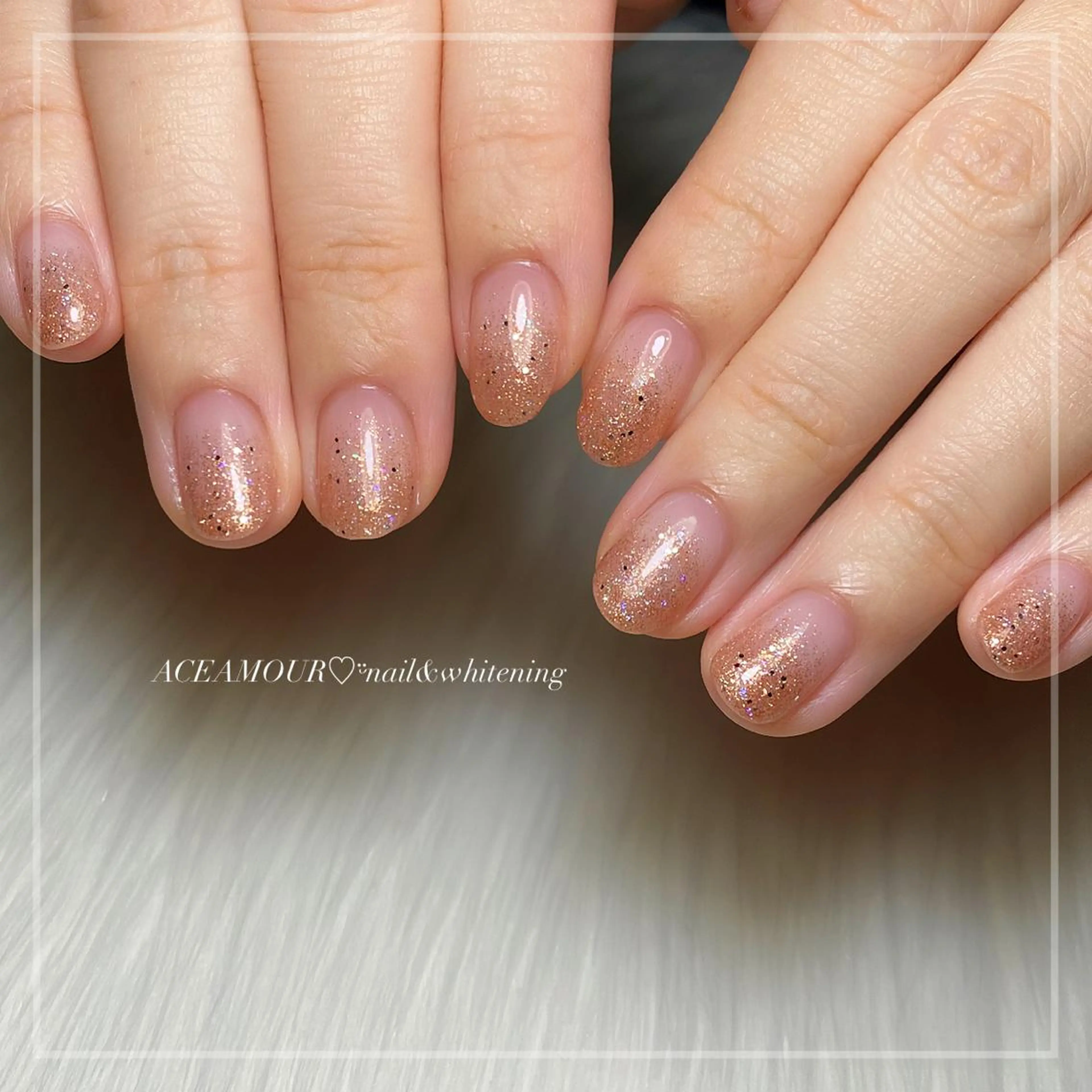 ネイル ネイル/耳つぼ /新ホワイトニングのネイルデザイン