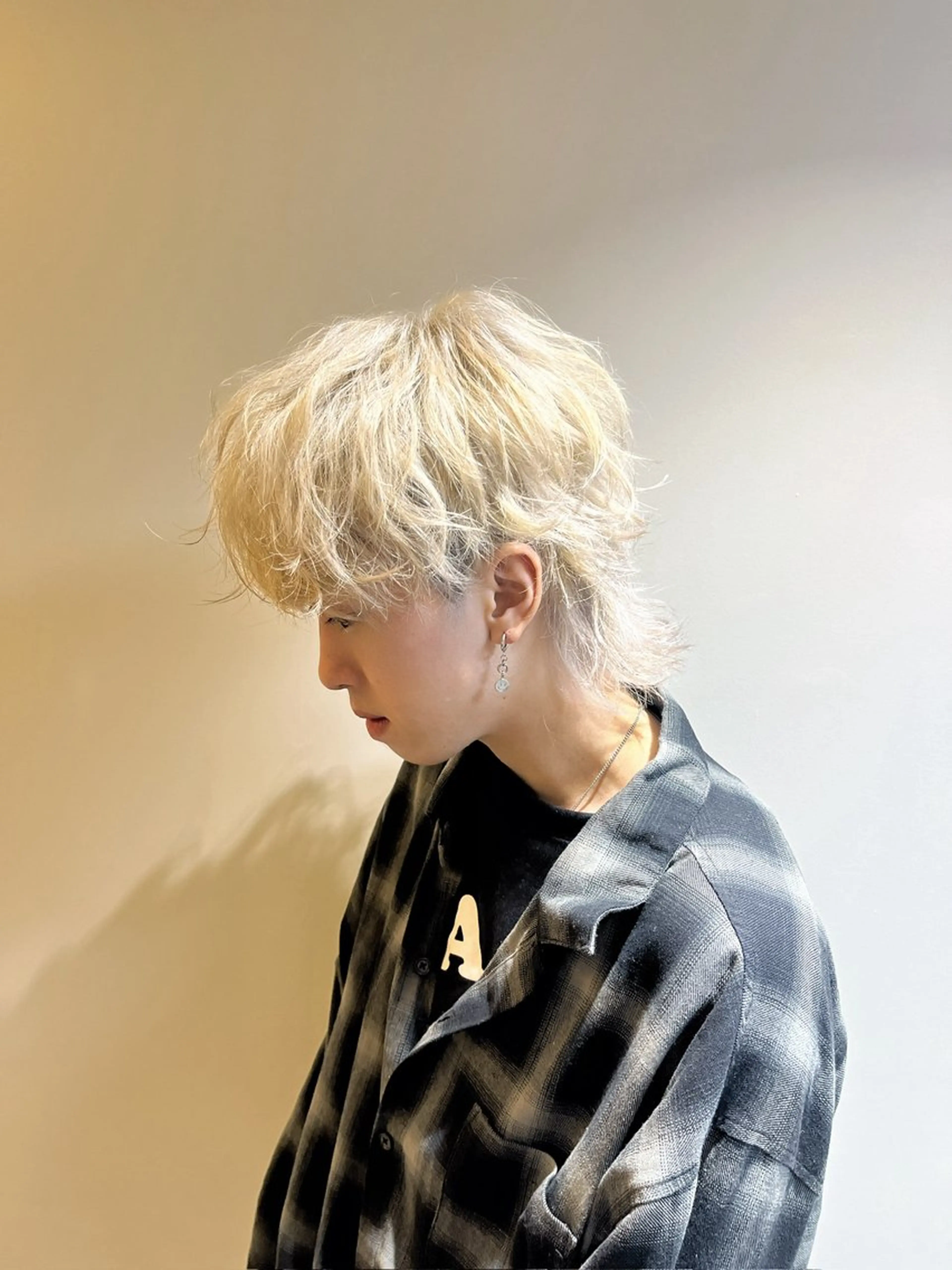 ショート カラー パーマ ヘアアレンジ メンズ ヘアカラー トリートメント ヘアセット 髪質改善/艶髪 /SARA💕のヘアスタイル