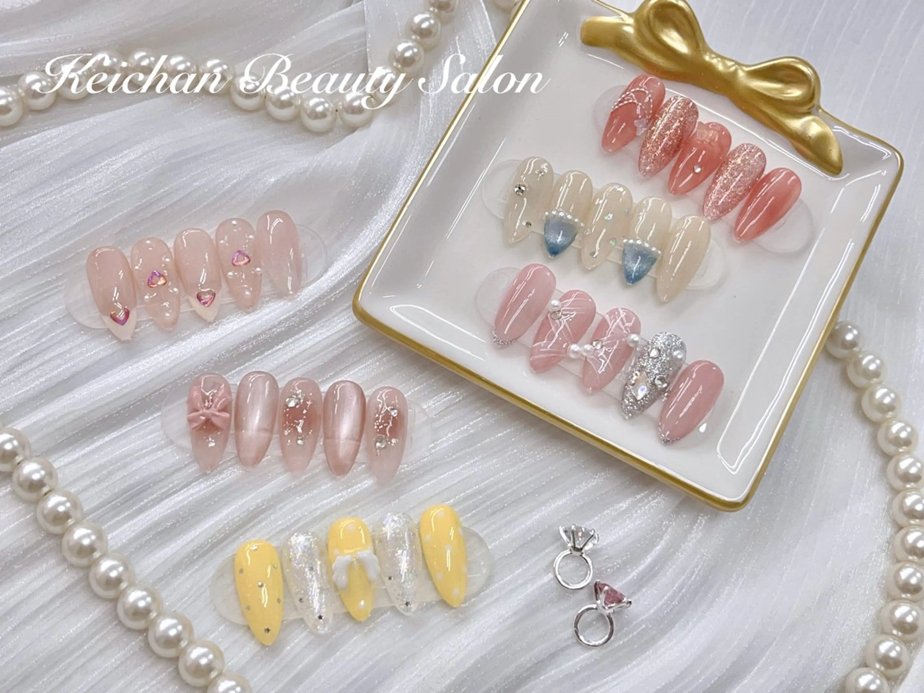 ネイル マグネットネイル 持ち込み ワンカラーネイル ハンドネイル ハンドケア 閨匠ビューティサロン 銀座店のネイルデザイン