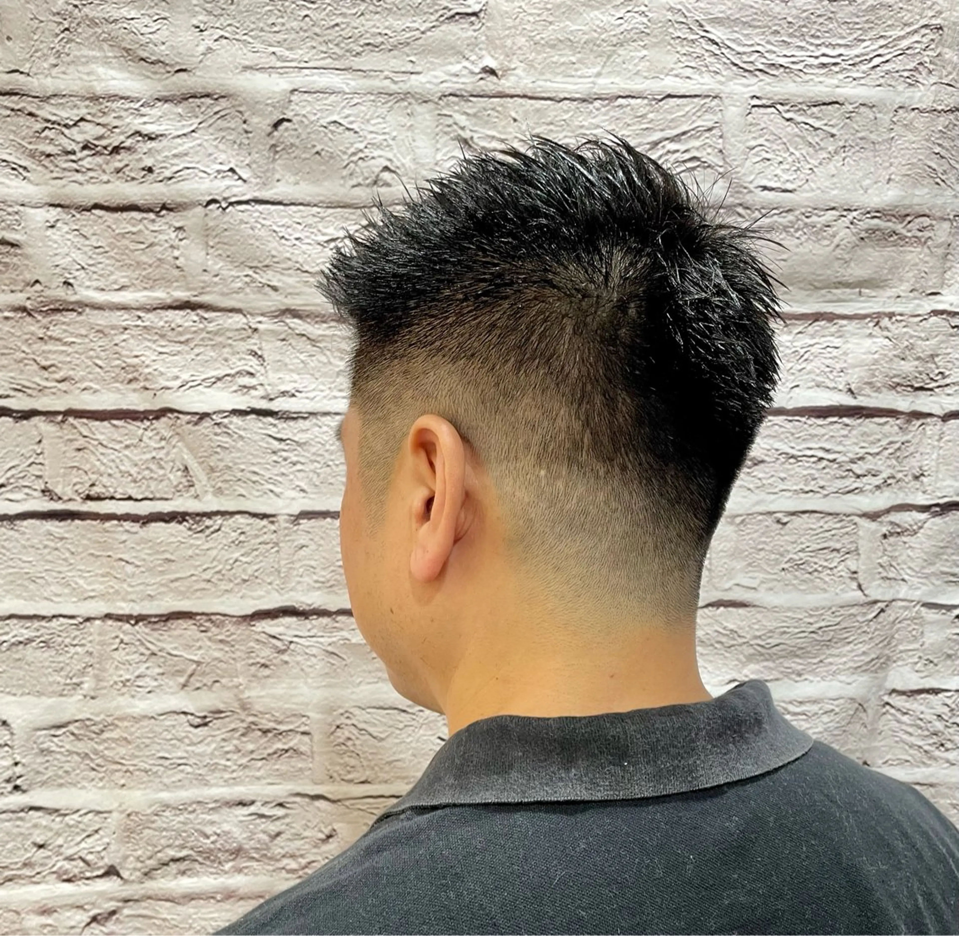 ショート メンズ カット 無料メンズカット❗️ 岡本晟我のヘアスタイル