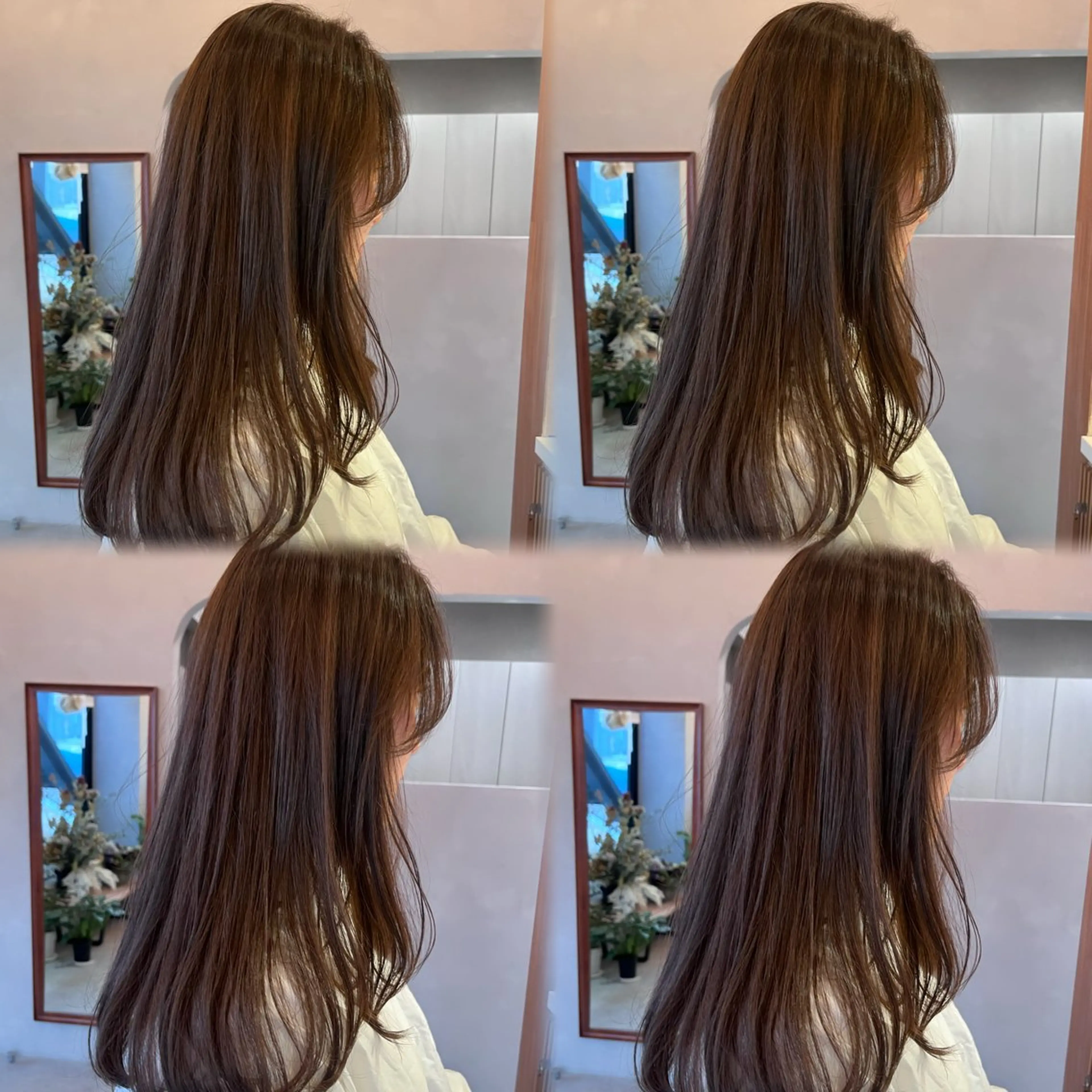 セミロング レイヤーくびれヘア アレンジmanakaのヘアスタイル