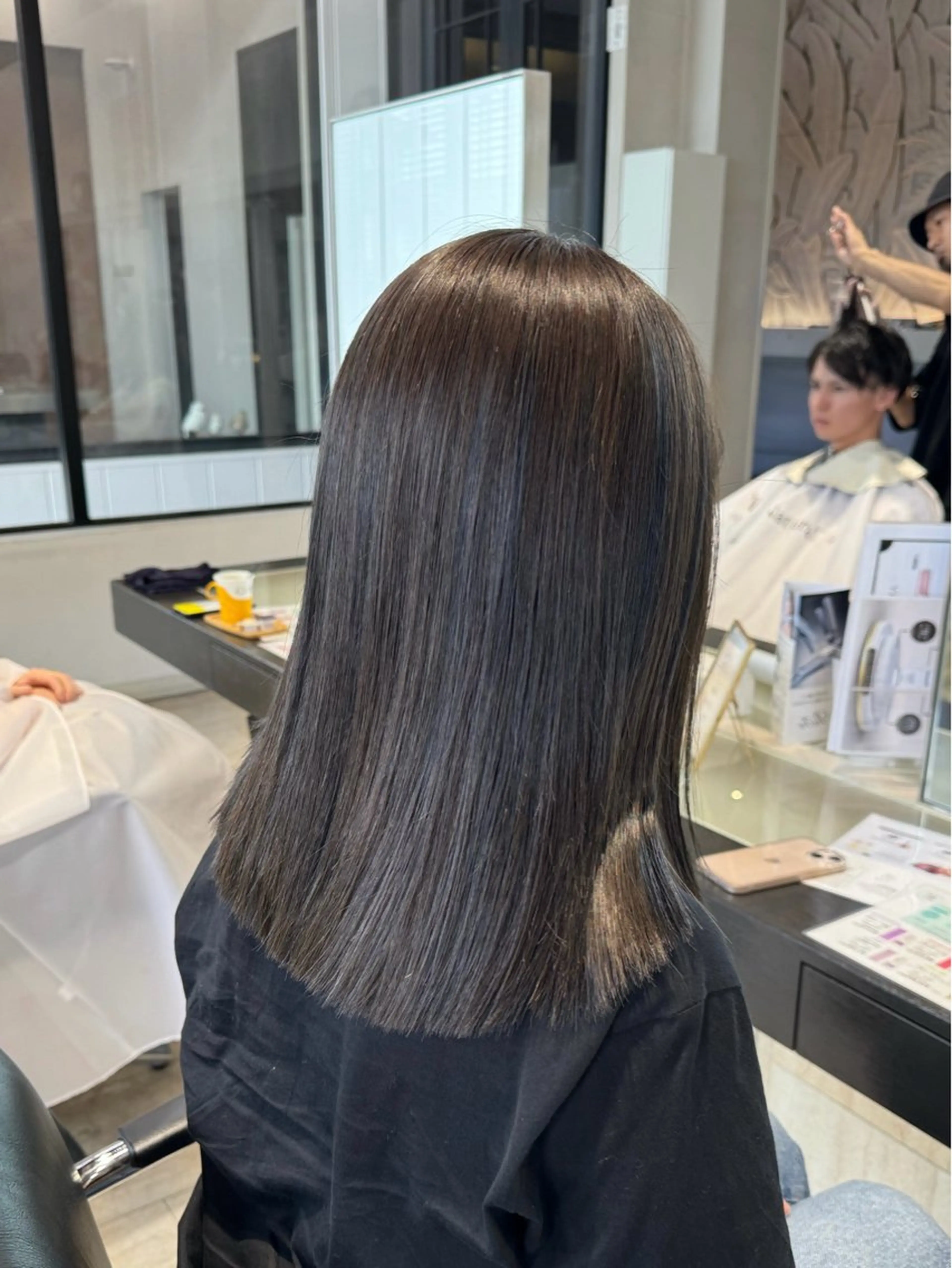 セミロング 川口 華菜🦋のヘアスタイル