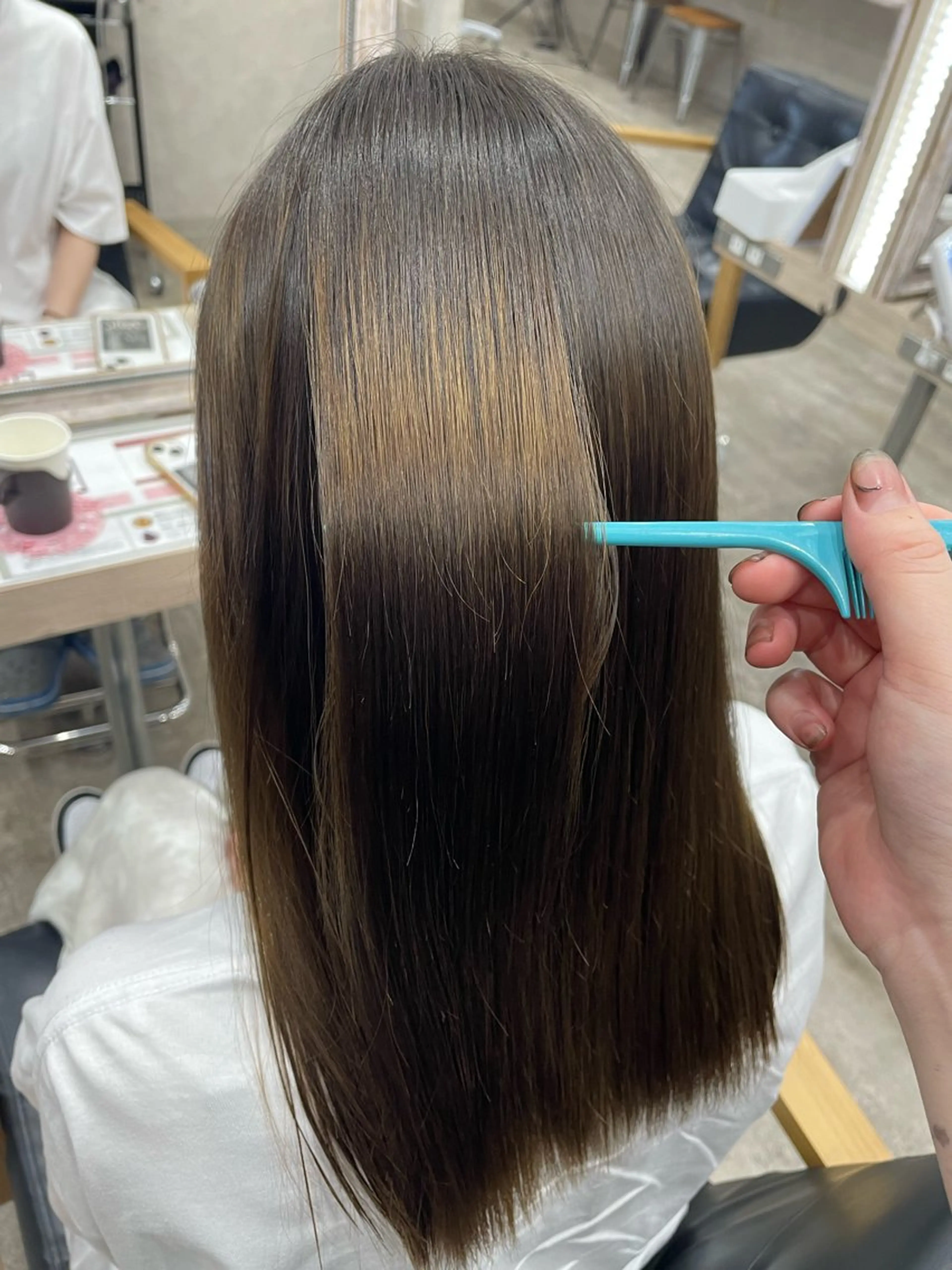 セミロング 🫧うる艶縮毛矯正 🫧koisoのヘアスタイル