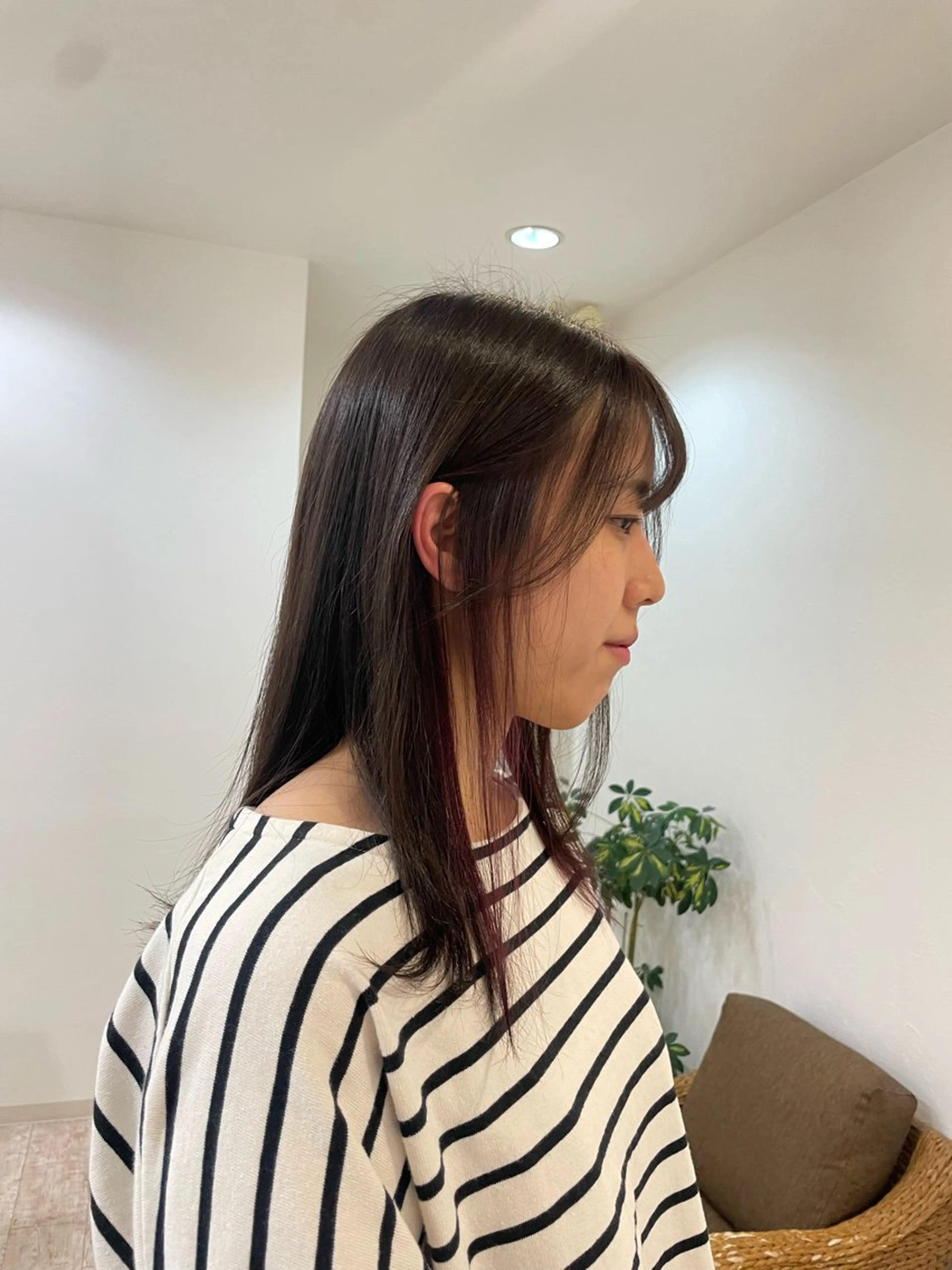 カラー ボブ/艶髪 soleilrukaのヘアスタイル