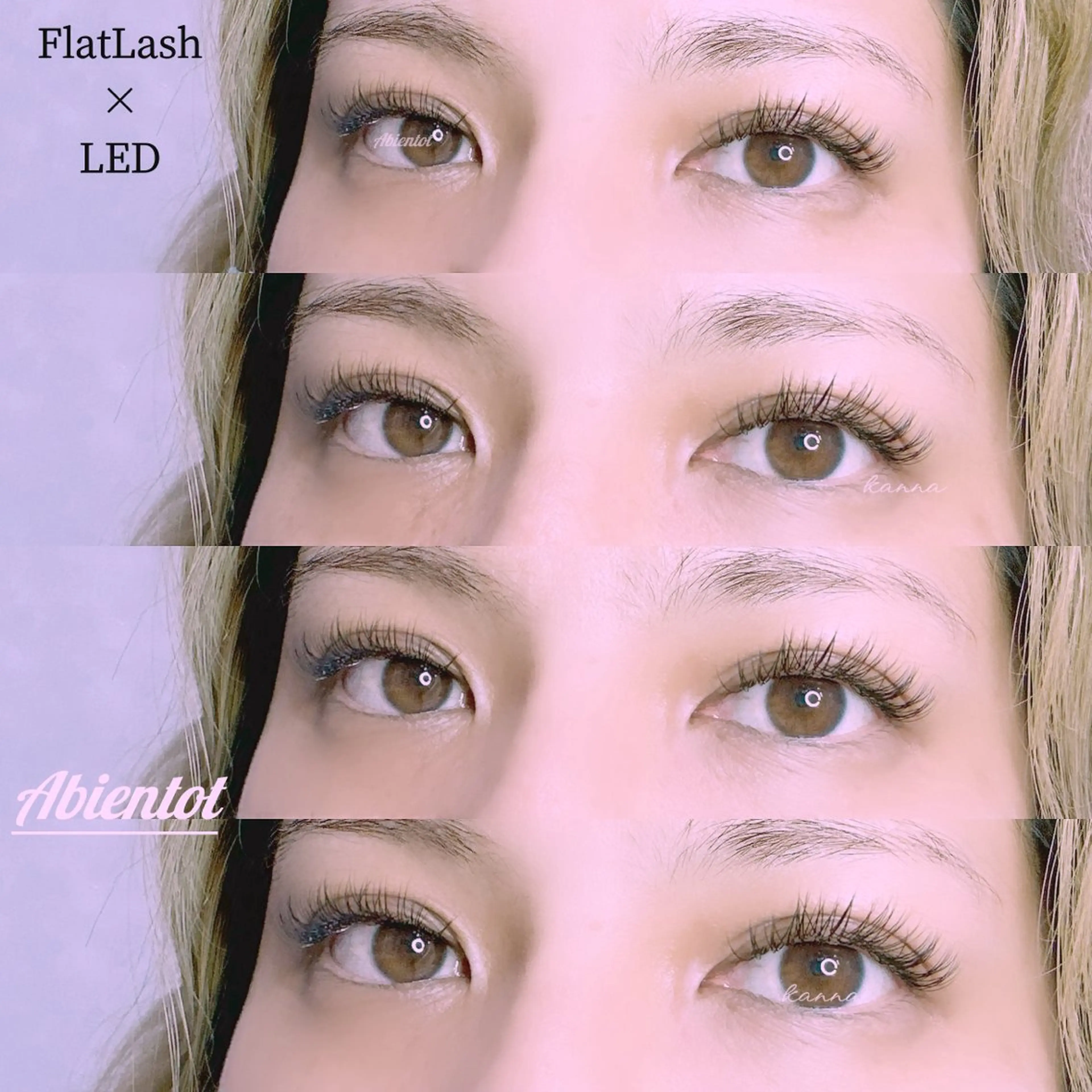 マツエク・マツパ Abientot Kannaのマツエク・マツパデザイン