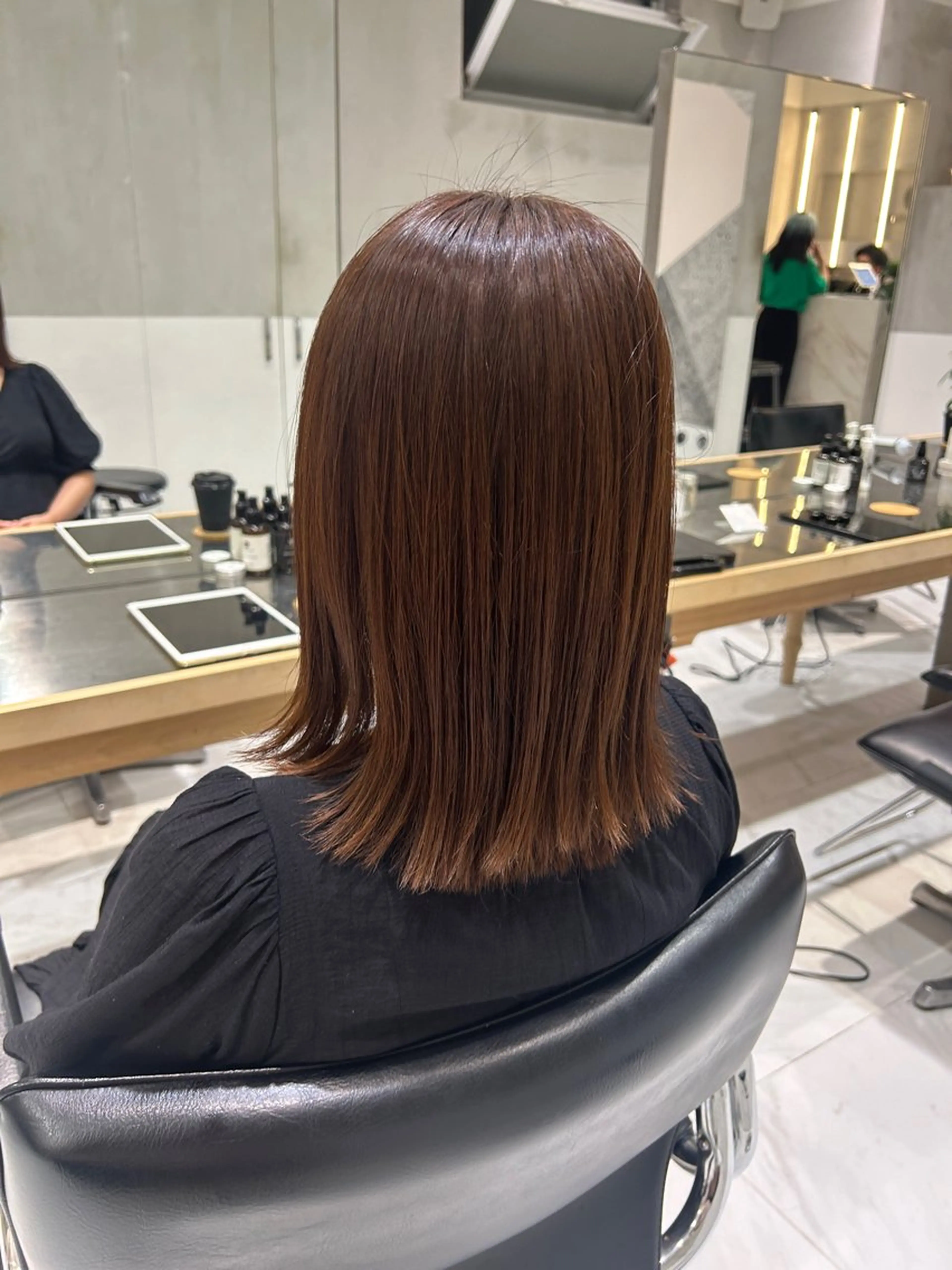 【レディースロング限定】カット+縮毛矯正+mbSh &トリートメントの写真