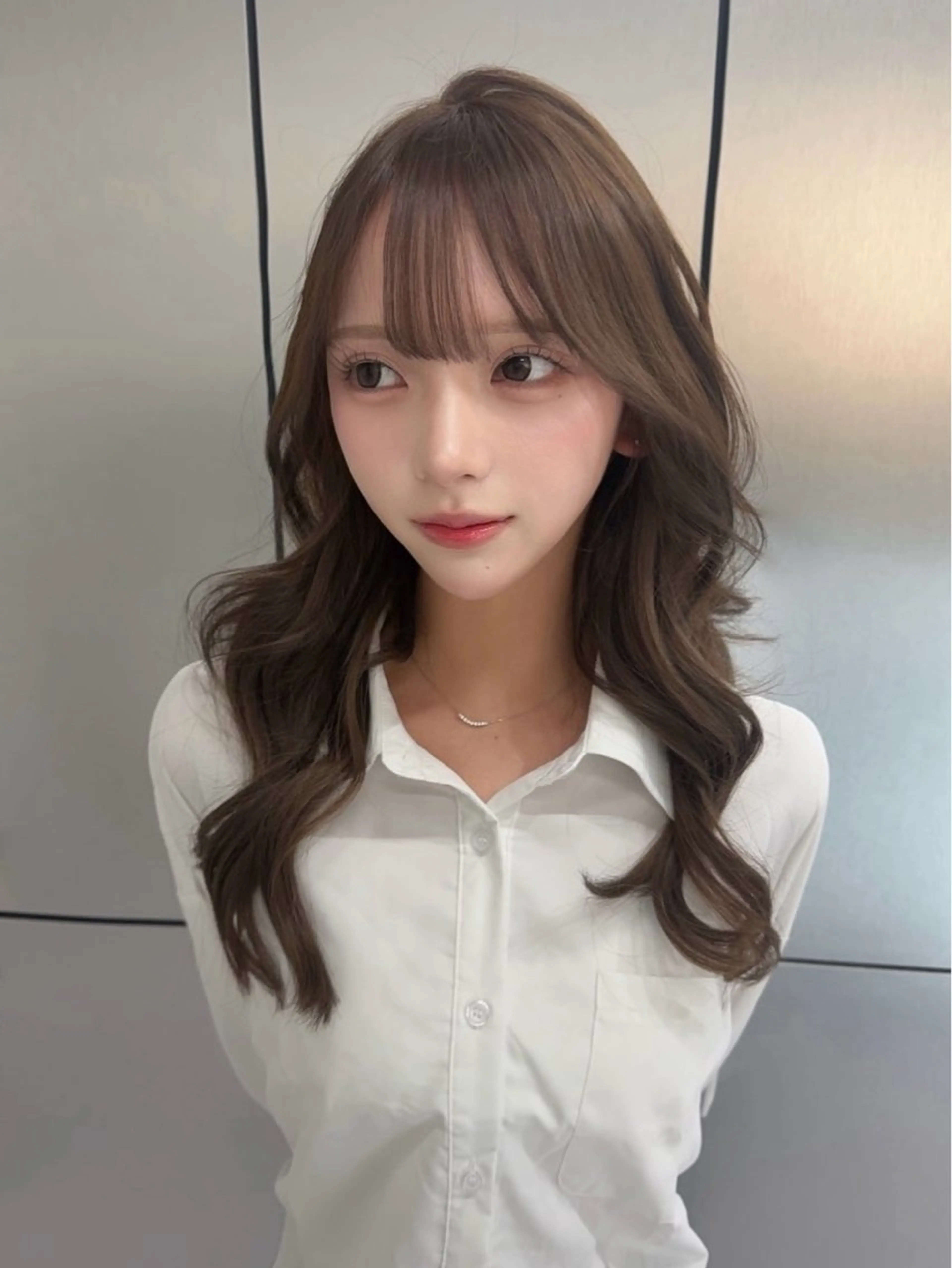 ロング カラー カット ヘアカラー トリートメント ヘアセット Rita/髪質改善 /透明感カラーのヘアスタイル