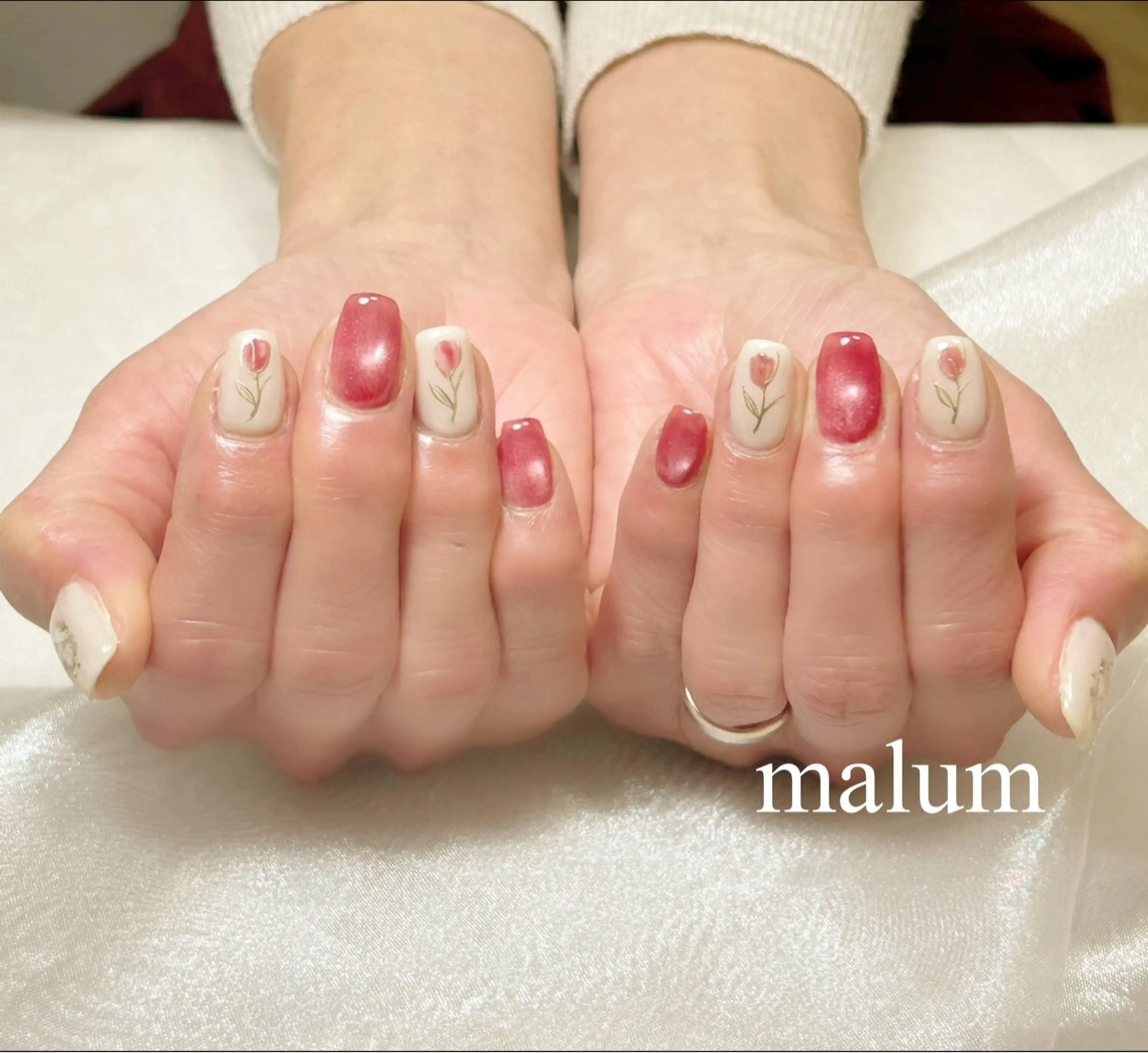 ネイル ハンドネイル malum nailのネイルデザイン