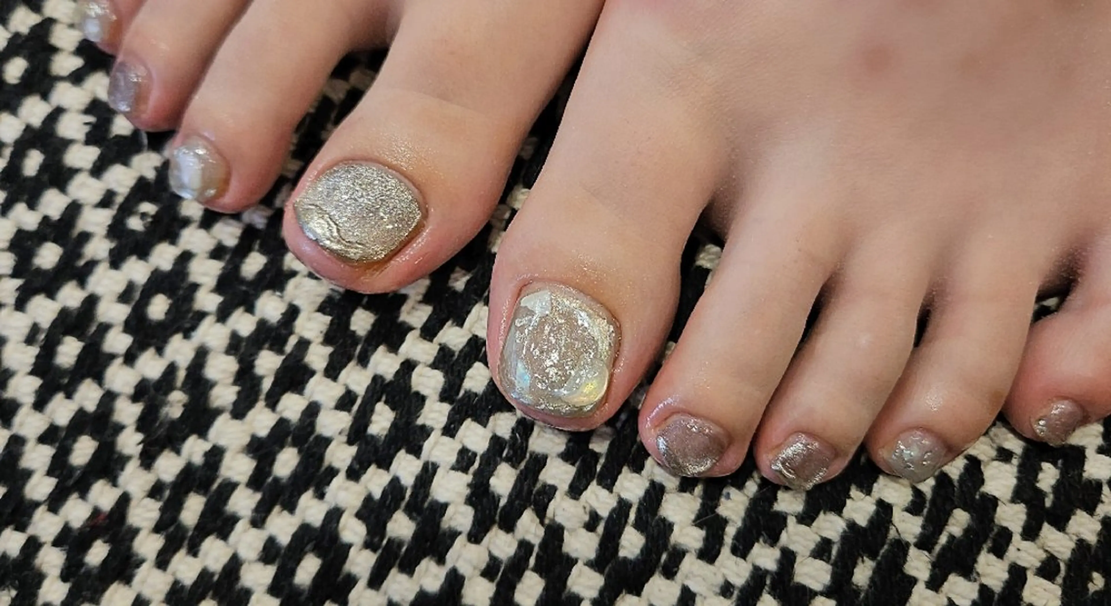 ネイル フットネイル 関口 友菜のヘアスタイル