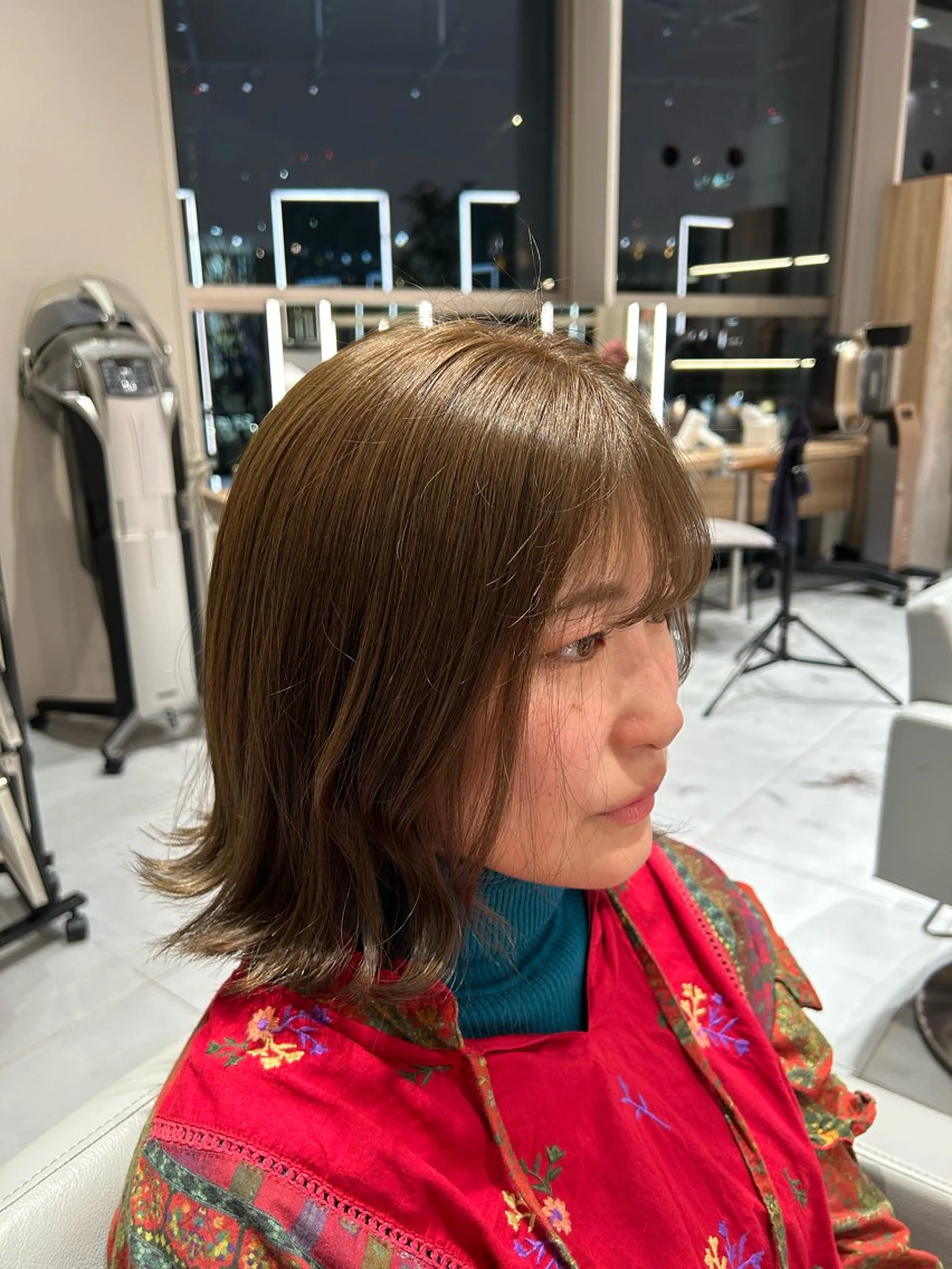 ミディアム ショートボブ・メンズ ☘️寺本彗人のヘアスタイル