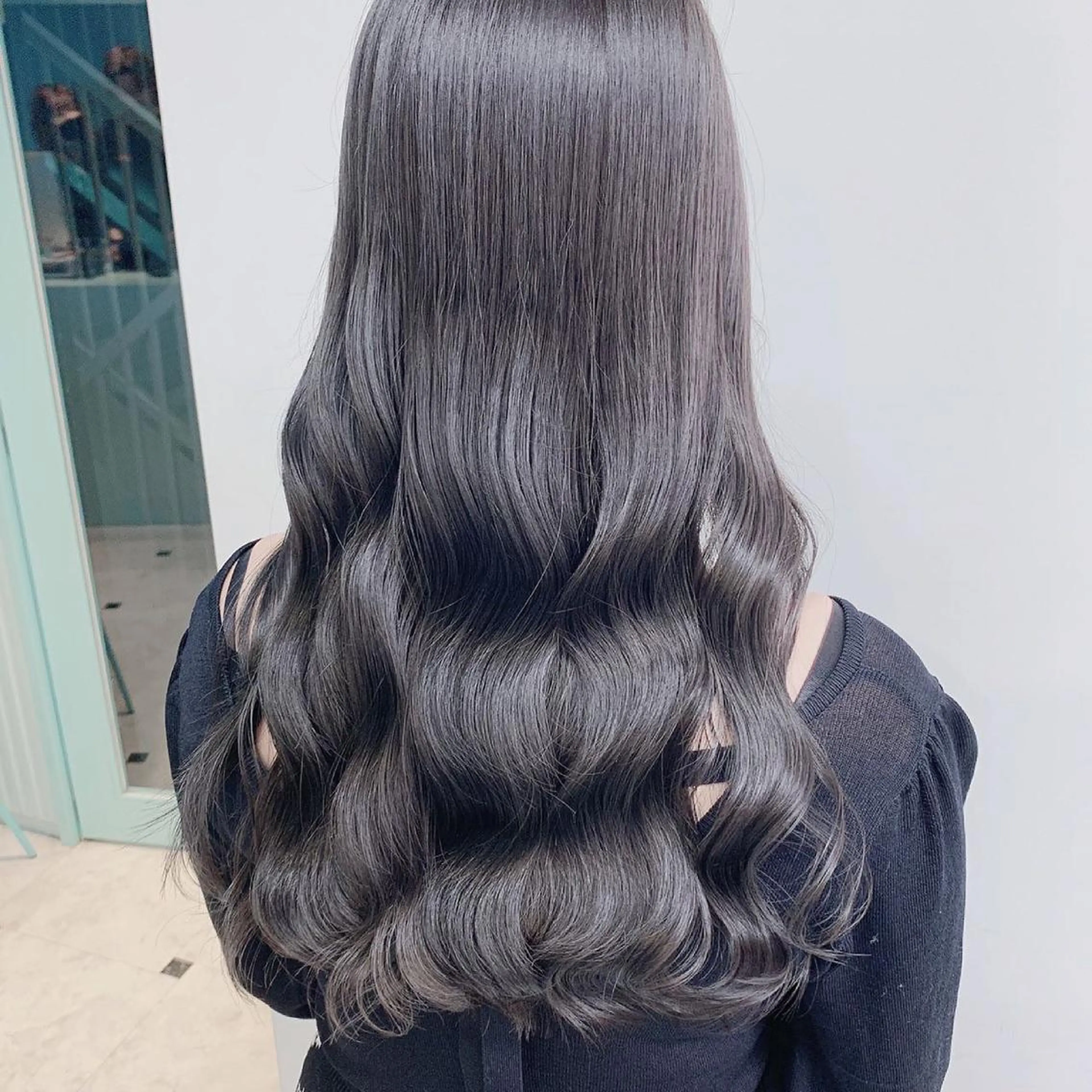 ロング YUZA grow HAIR 札幌所属・韓国ヘア指名率 No. 1小堀京介のヘアスタイル