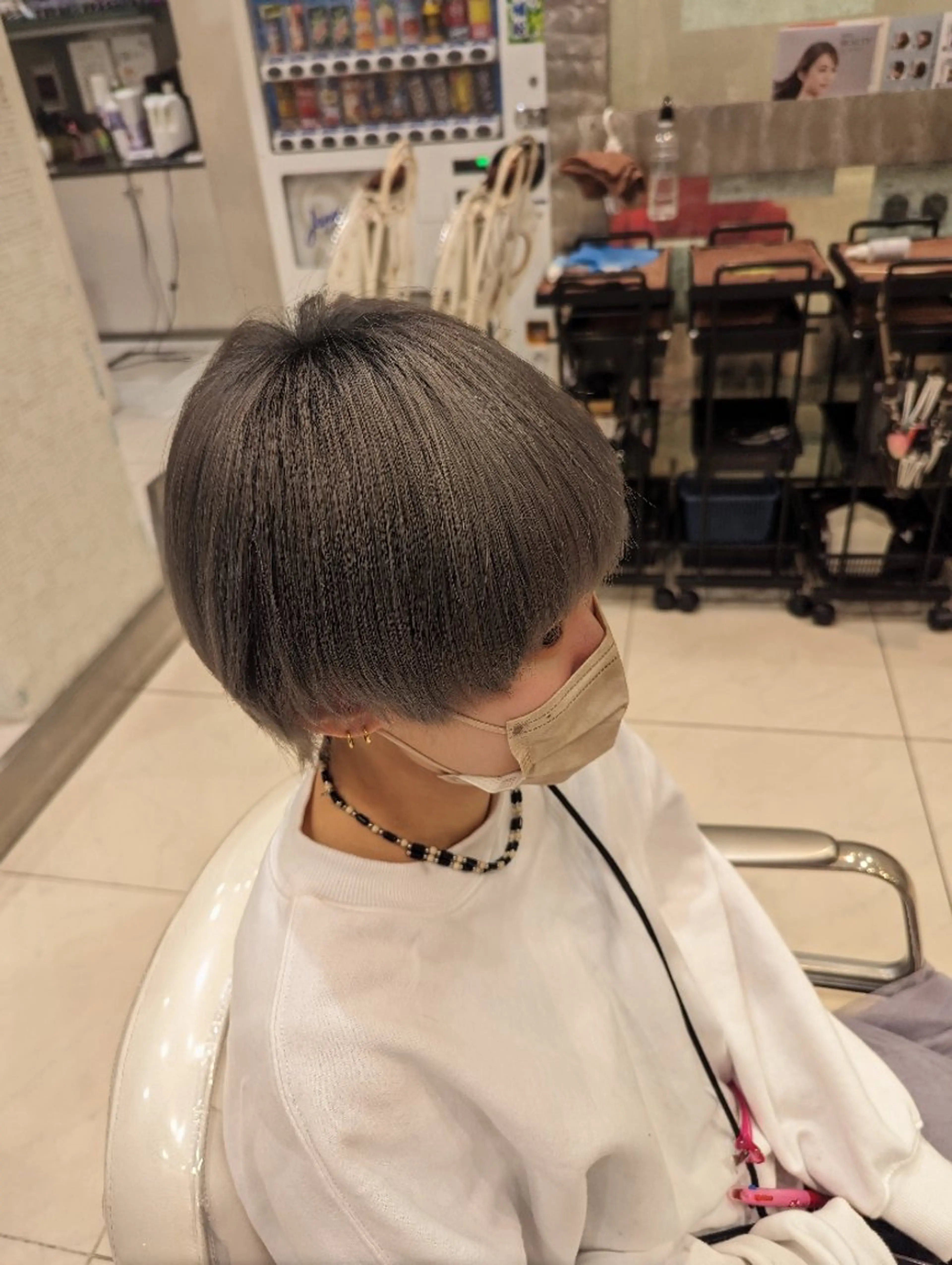 ショート カラー 髪質改善 カミムラのヘアスタイル