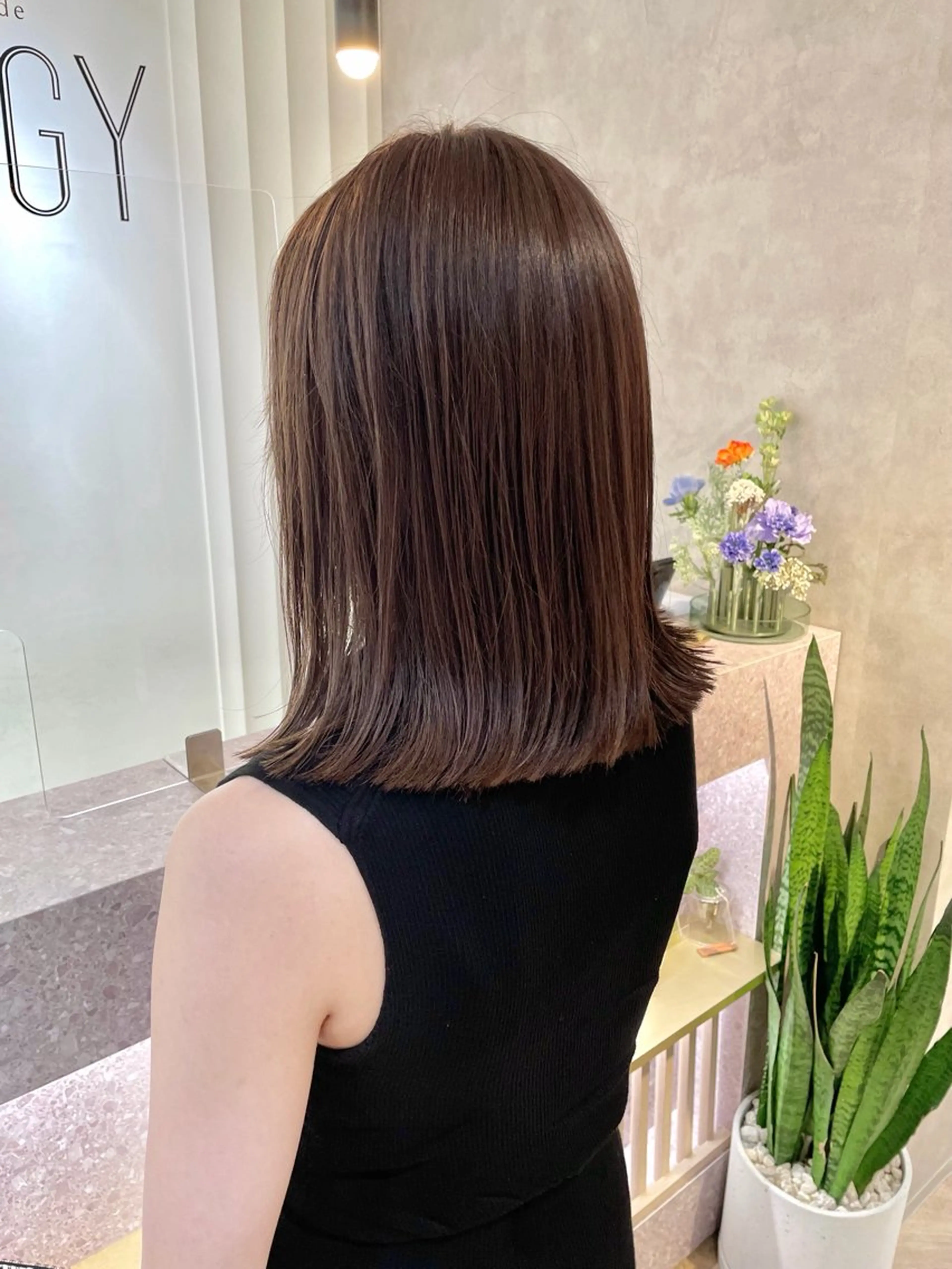 セミロング カラー ヘアカラー カラーモデル募集中 DAIDAIのヘアスタイル