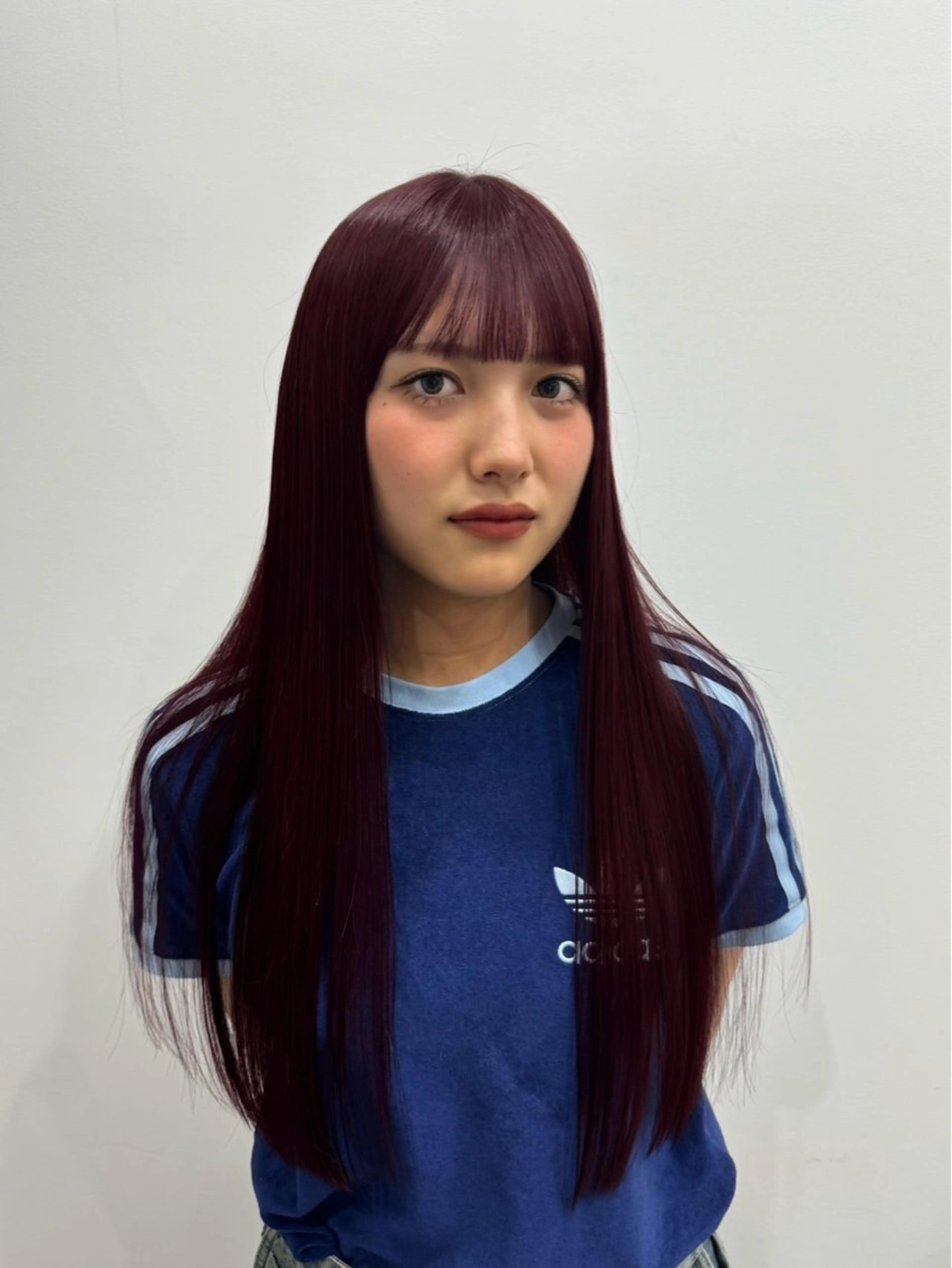 ロング カラー ブリーチ ブリーチなしカラー アリサ/ 暖色colorのヘアスタイル