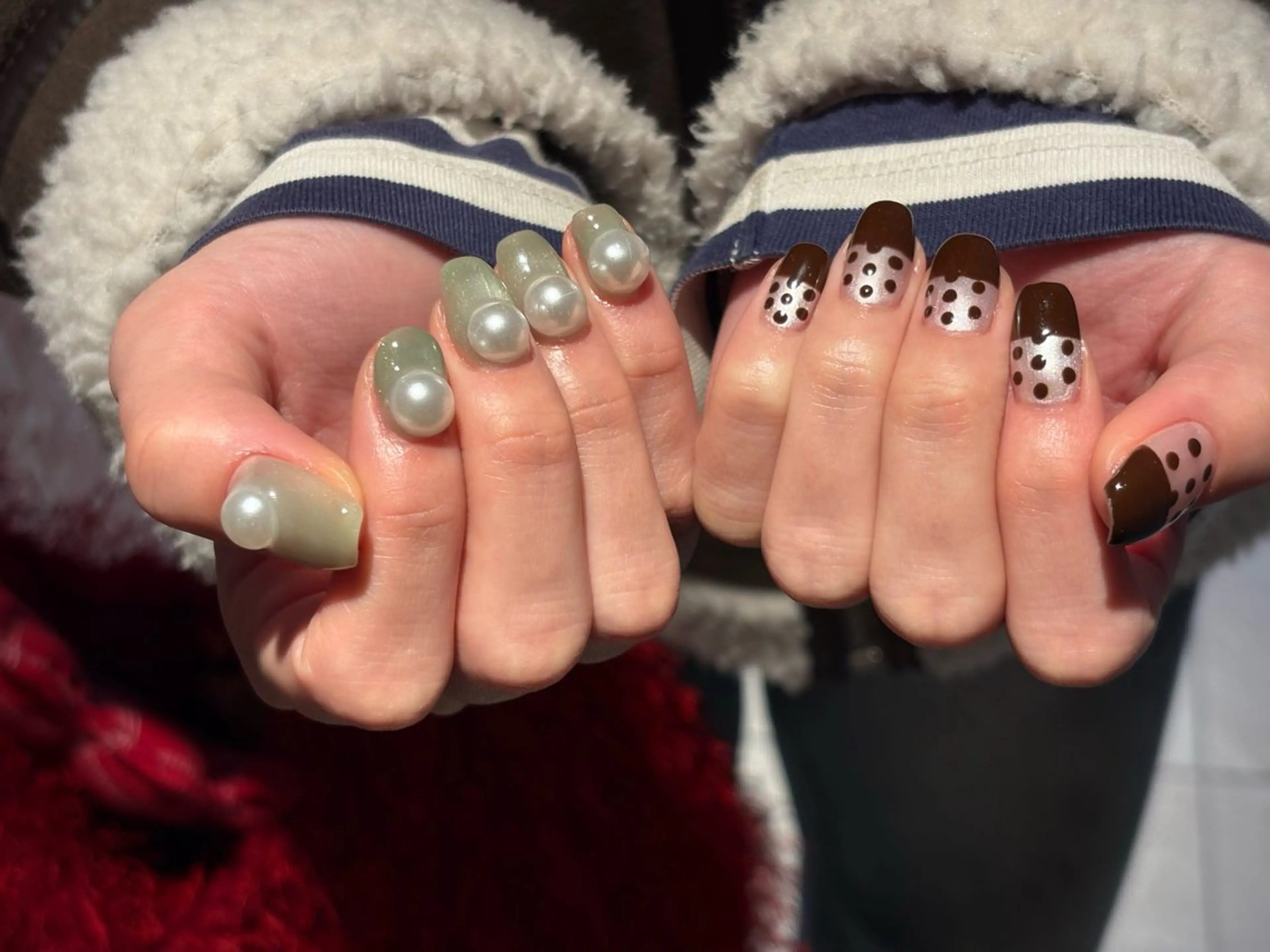 ネイル ハンドネイル 祇園 彩寧のネイルデザイン