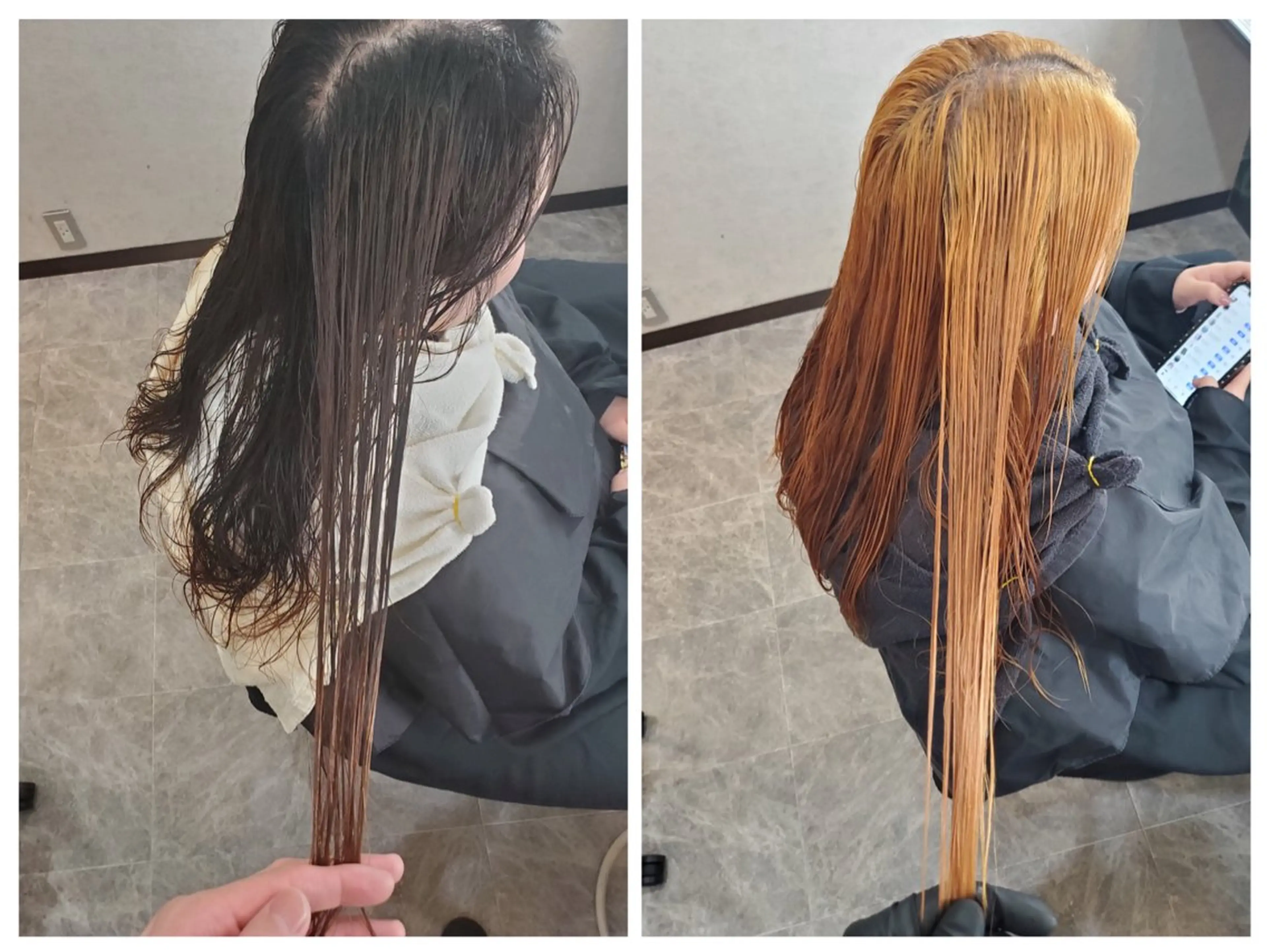 カラー ヘアカラー 小島　崇義 ブリーチお任せ下さいのヘアスタイル