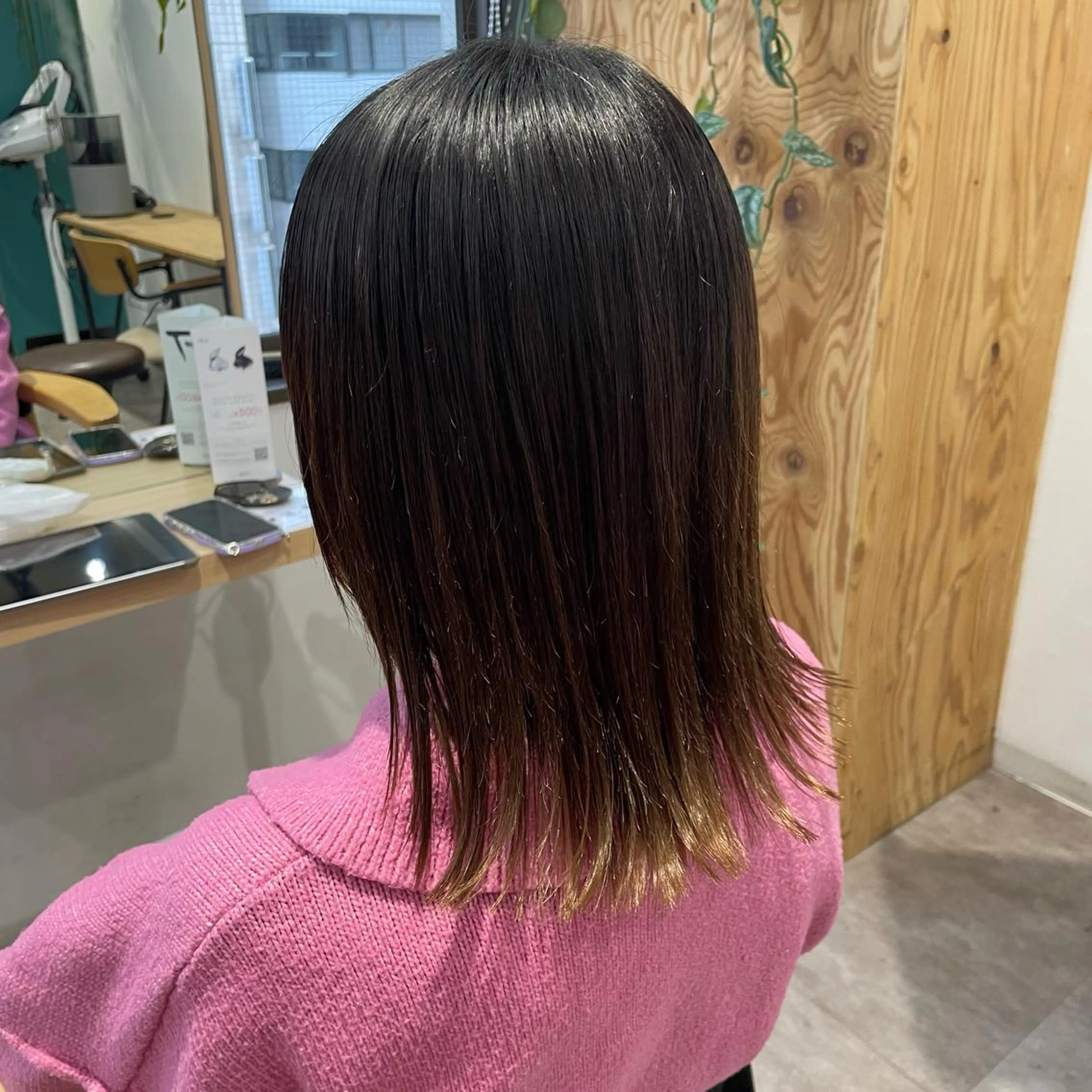 🌿cut +straight 《ご新規様クーポン》艶々ストレート🌿の写真