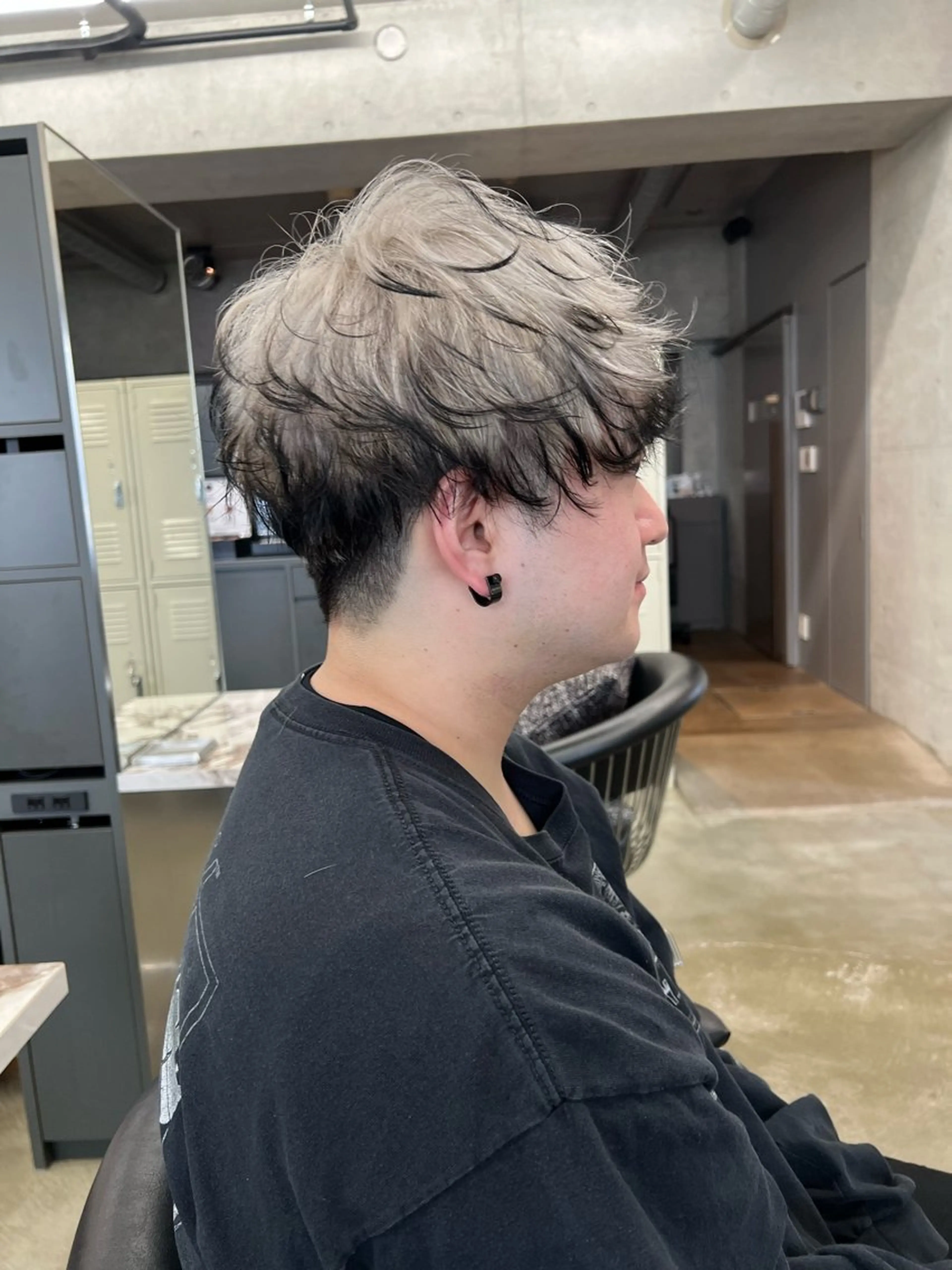 ショート カラー メンズ カット ヘアカラー ハイトーンカラー/ さらさのヘアスタイル