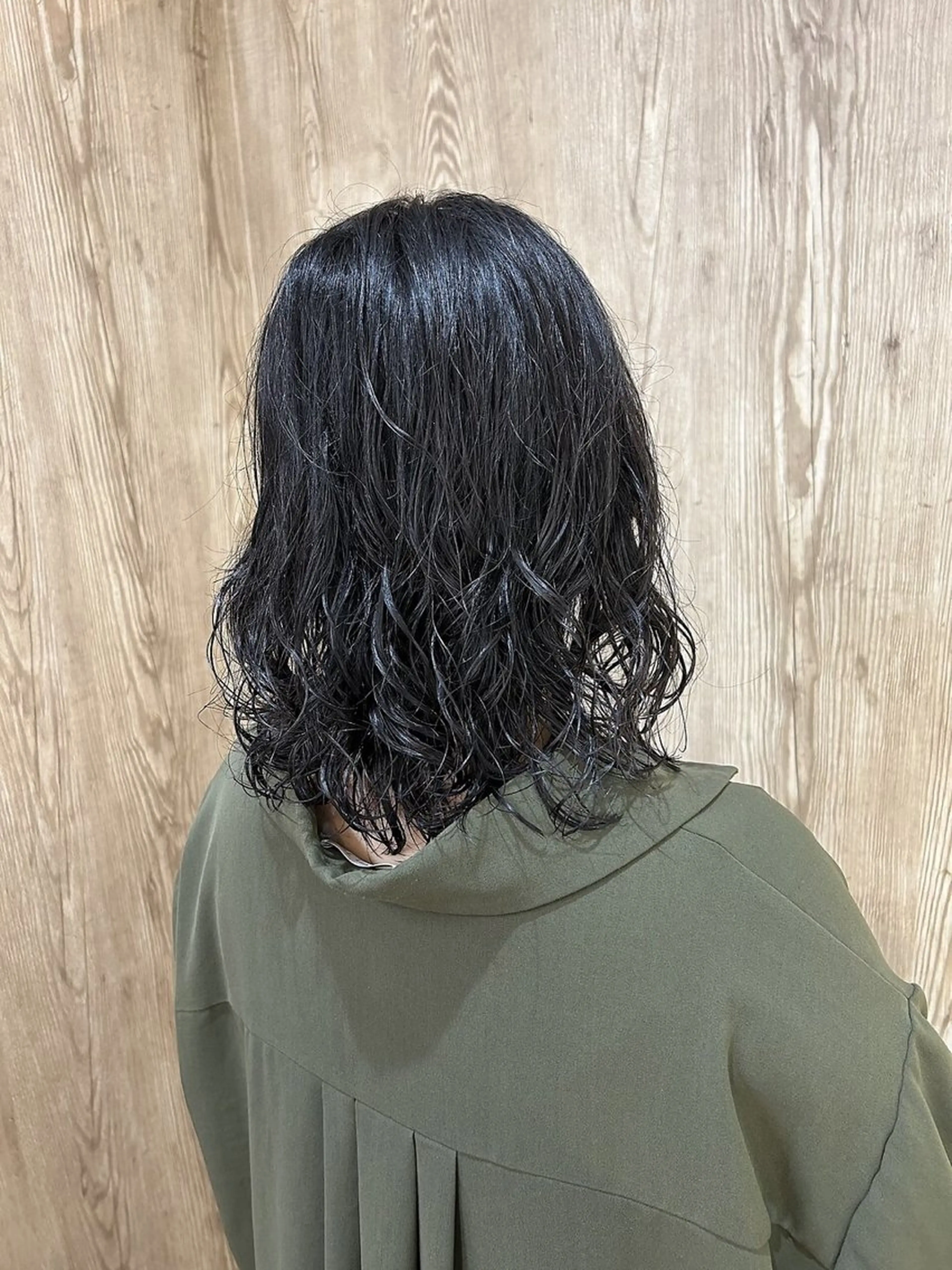 ミディアム パーマ reeed konnoのヘアスタイル