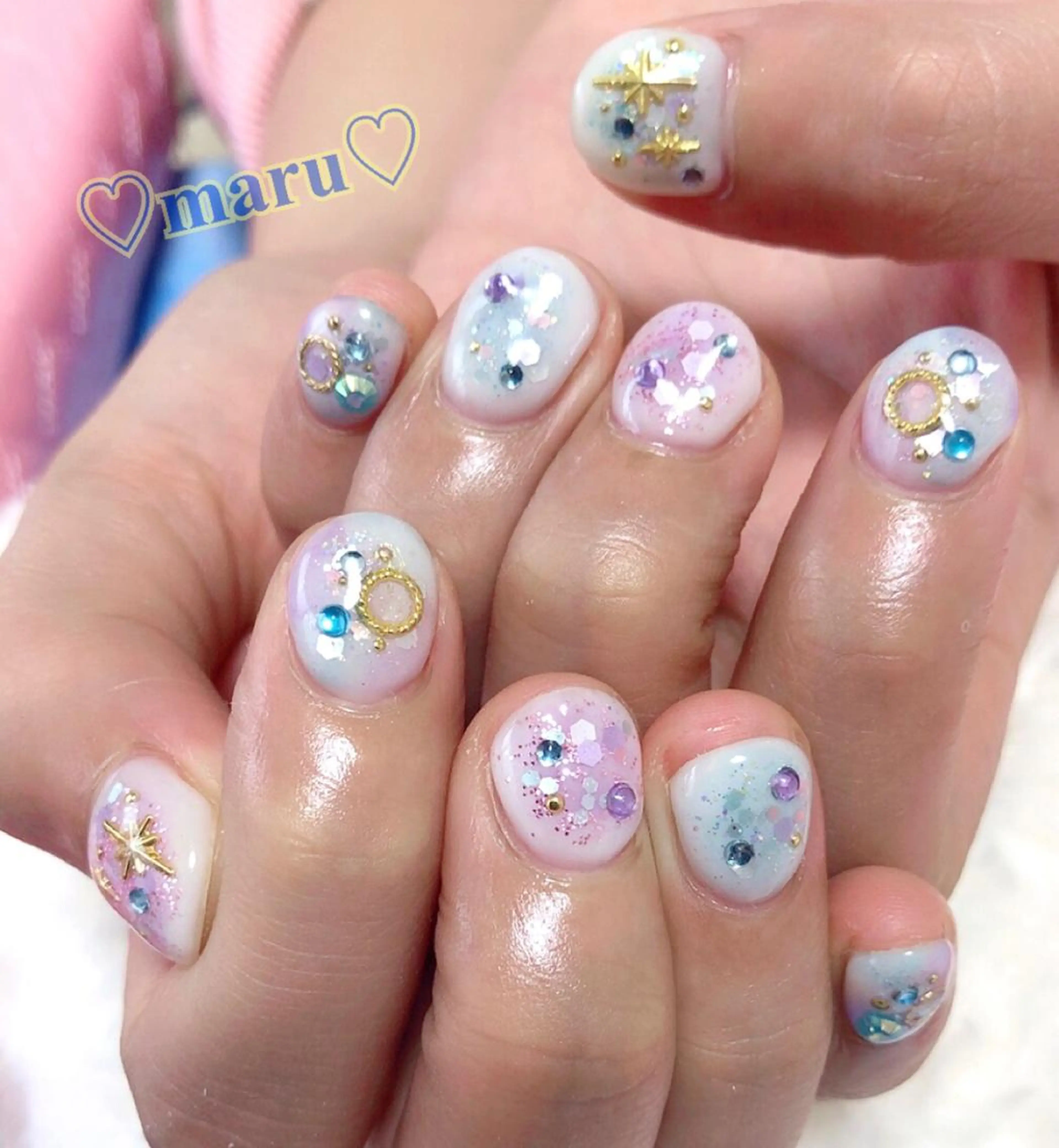 ネイル ハンドネイル フットネイル まるみ♡7/1〜値上 げ致します(>_<)のその他イメージ