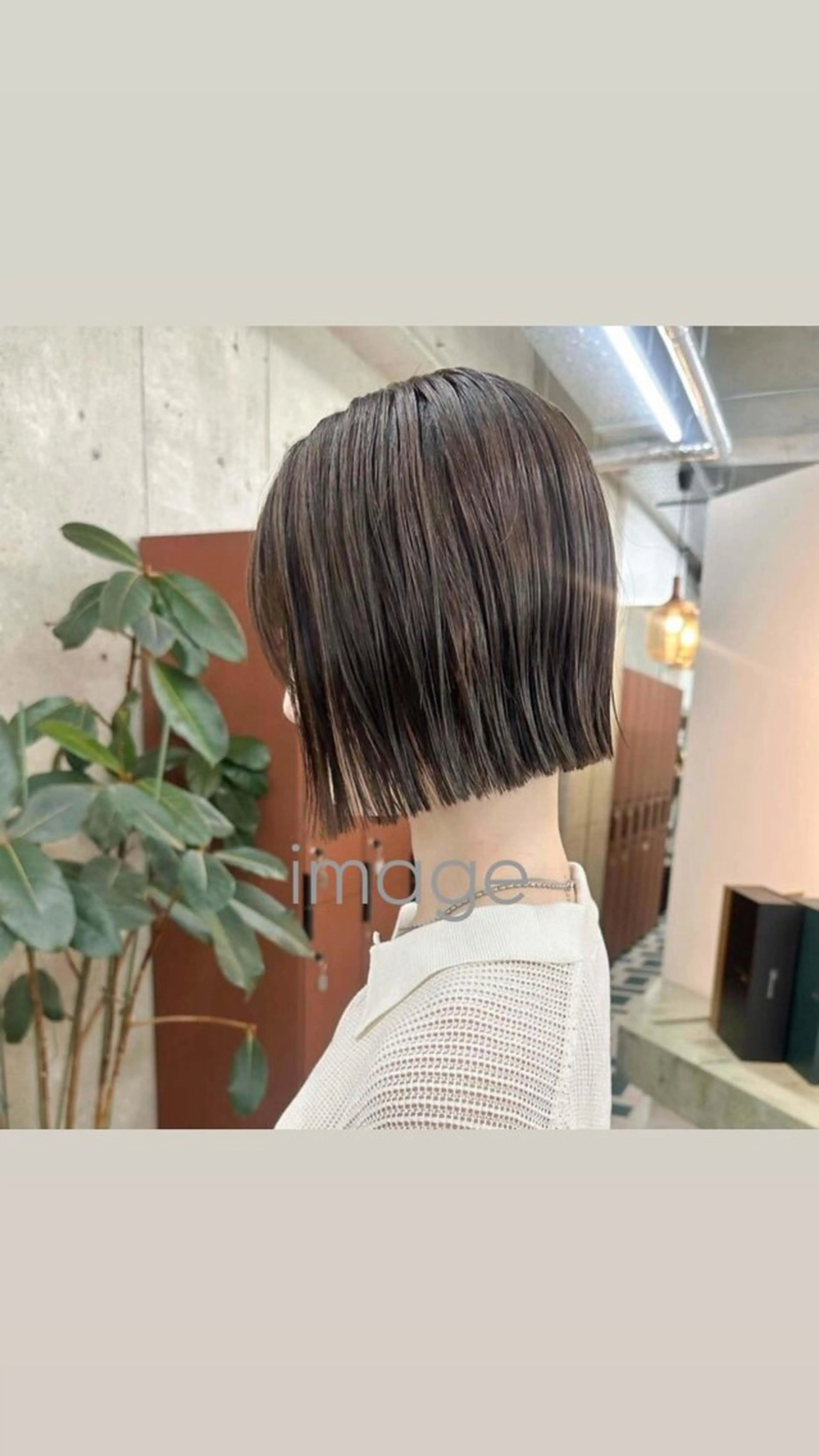 ショート ボブ 松本|似合わせ眉 ×まつげパーマ×ヘアの眉毛・アイブロウイメージ