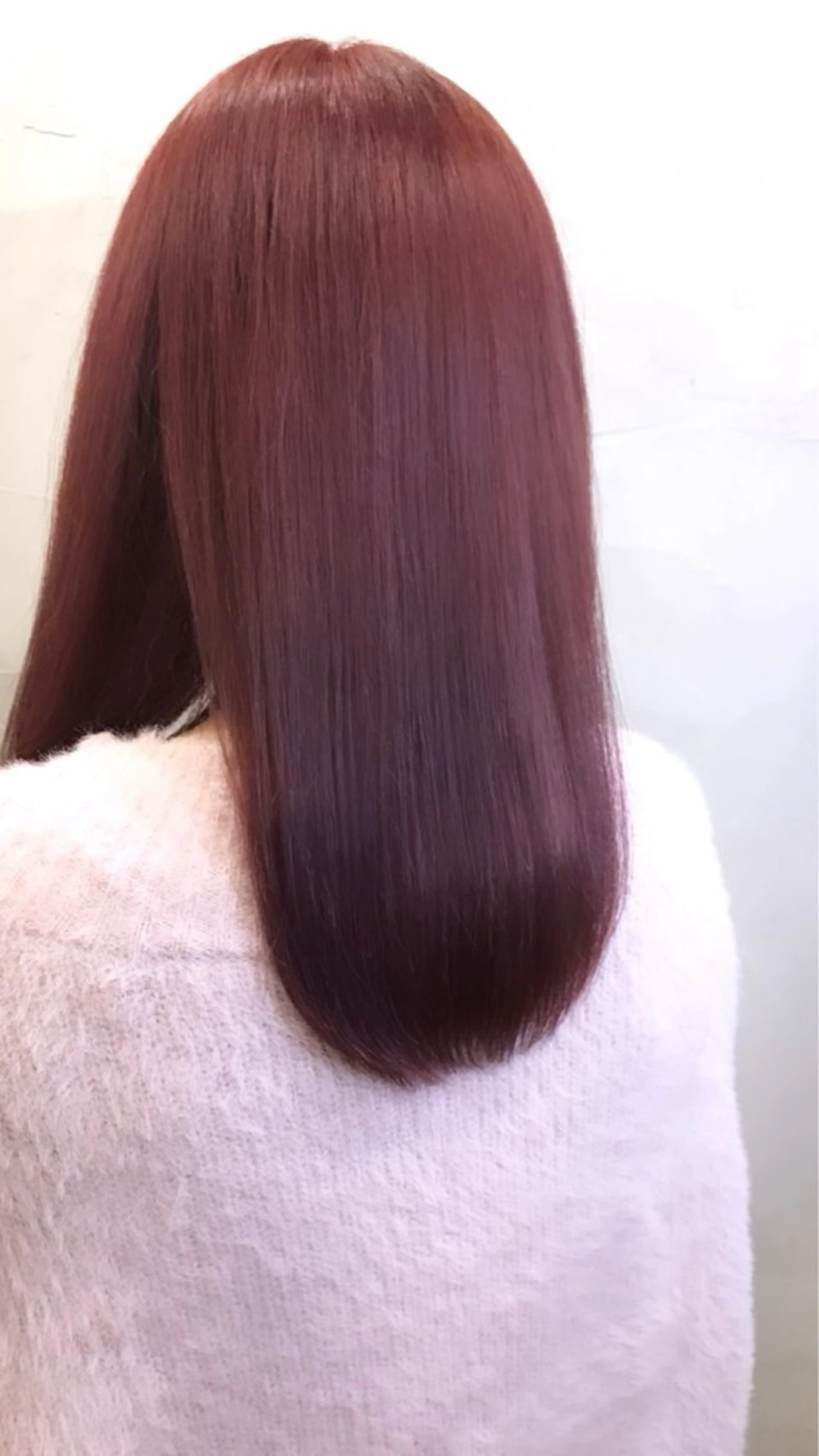 セミロング 河部 真子のヘアスタイル