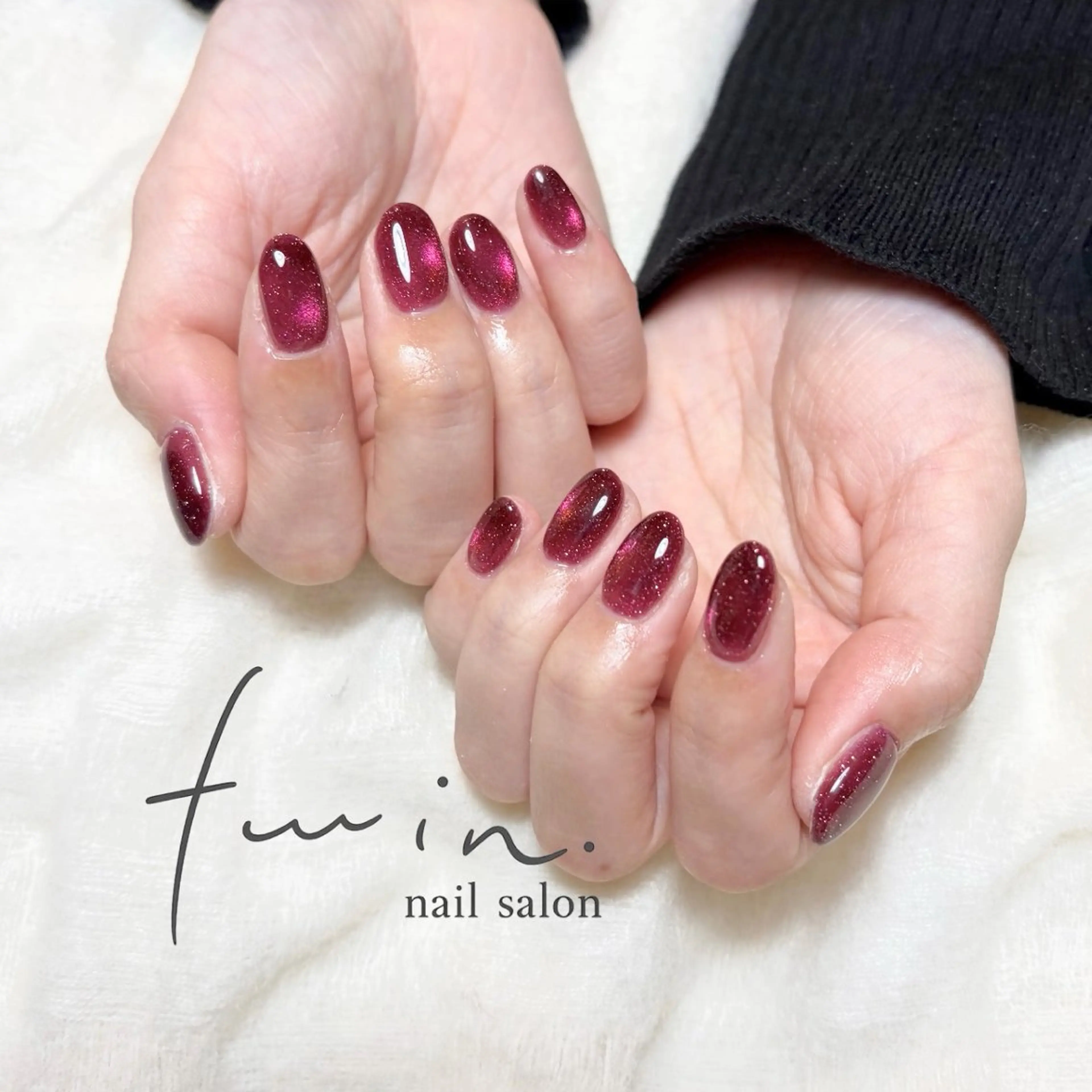 ネイル フラッシュネイル マグネットネイル ハンドネイル twin. kana名古屋のネイルデザイン