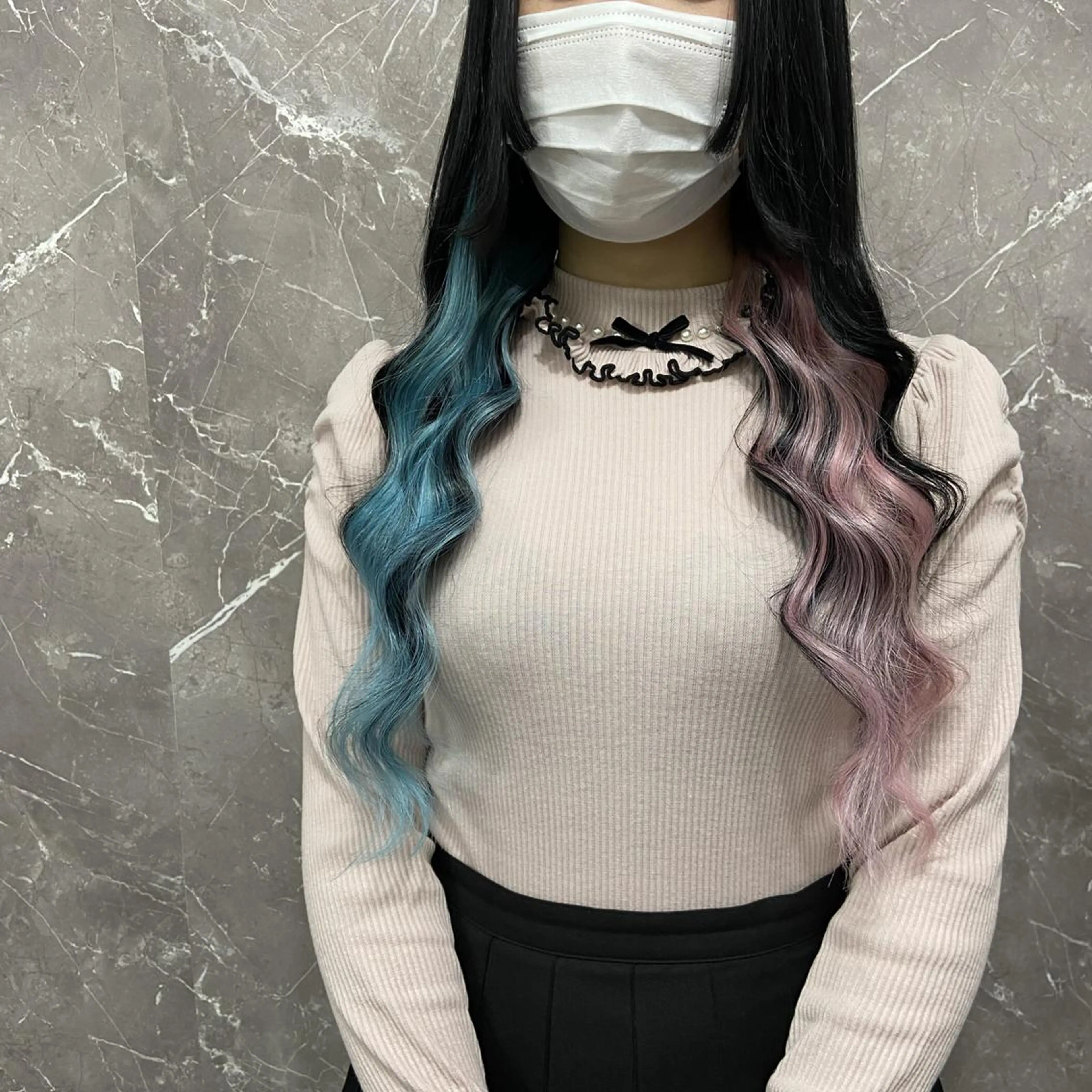 ロング シールエクステ エクステ エクステ シールエクステ ♡SAORI♡のヘアスタイル