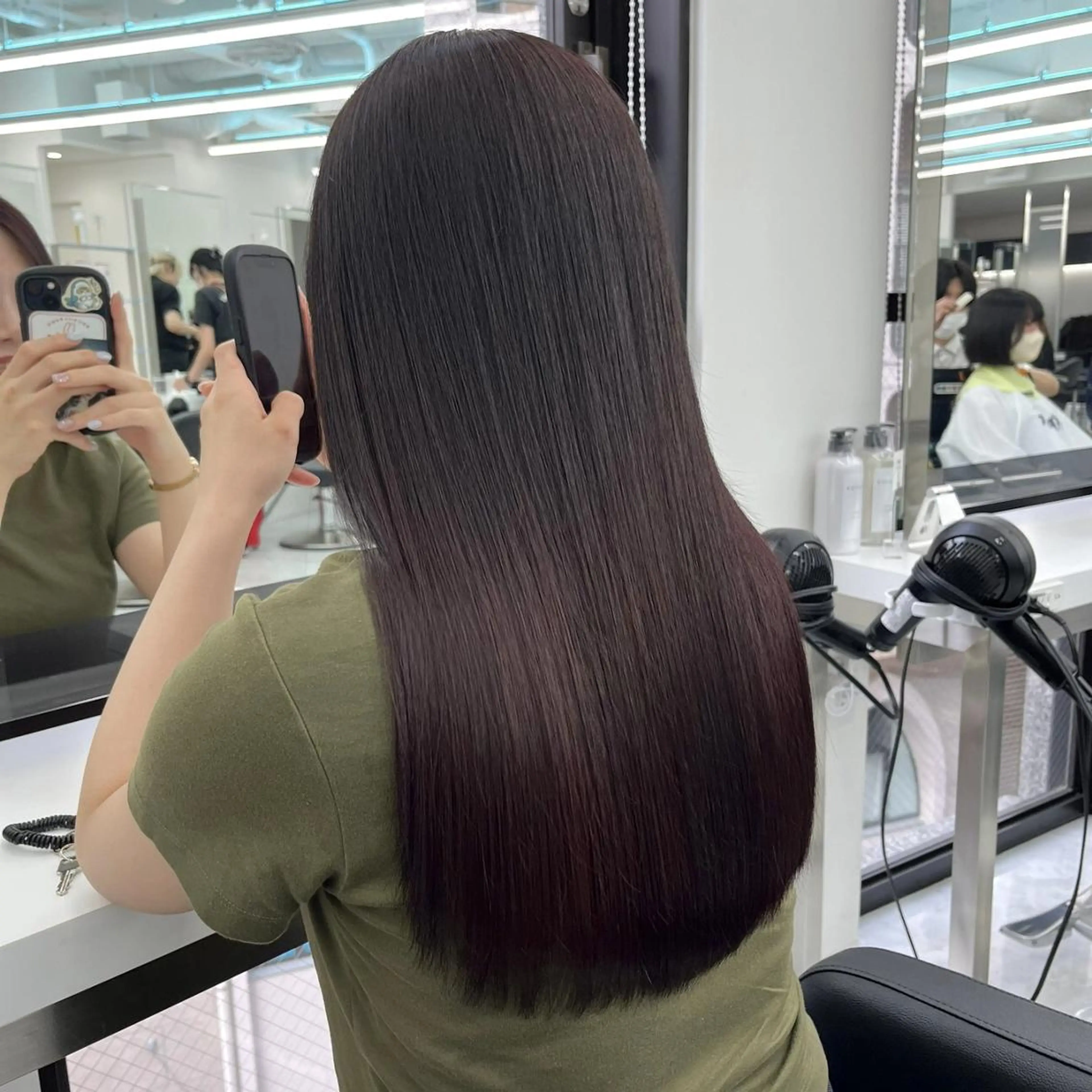 ロング カラー 似合わせハイトーン♡ みつきのヘアスタイル