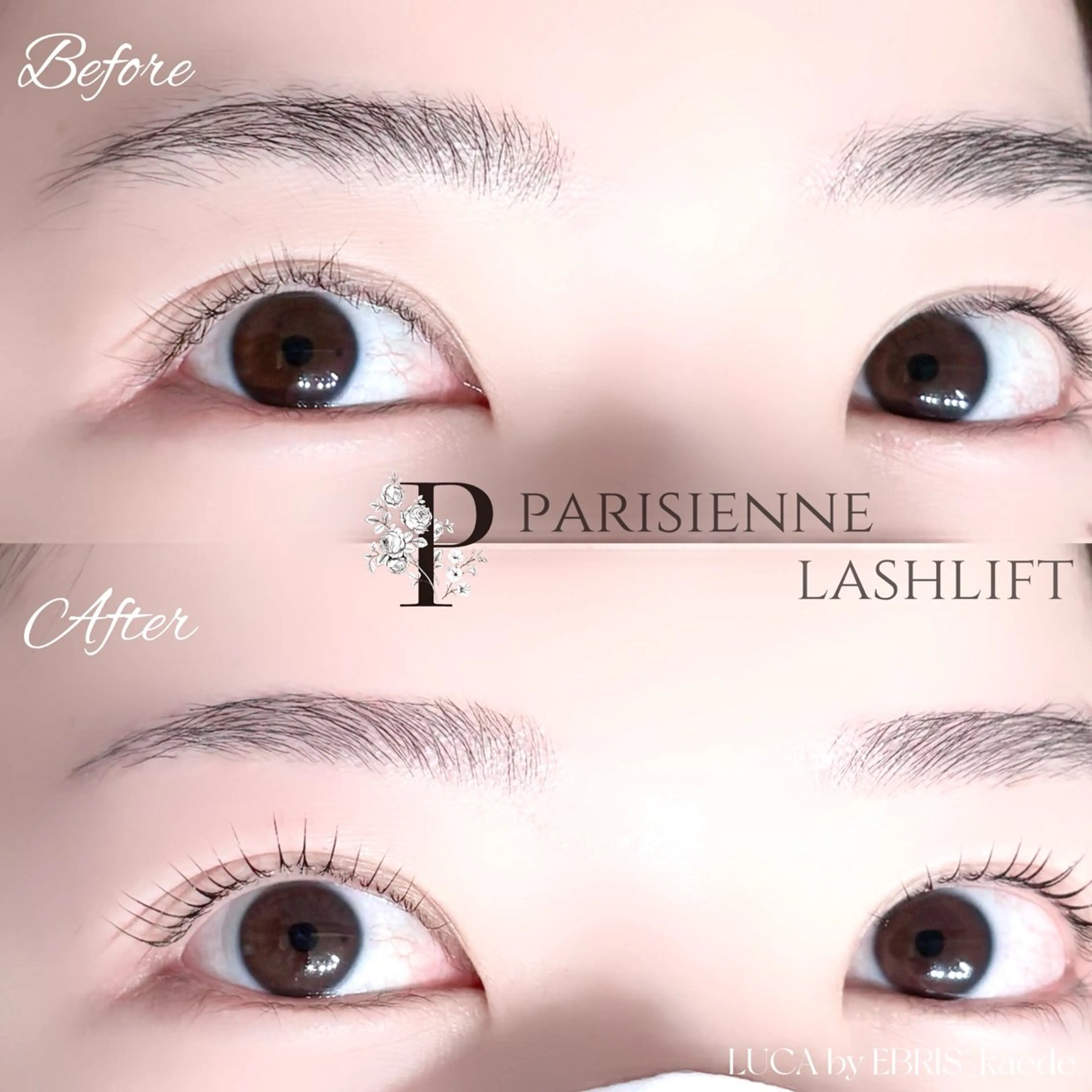 マツエク・マツパ パリジェンヌラッシュリフト 一重×まつ毛パーマ マツパ KAEDE☾ 浦和/まつ毛&眉毛のマツエク・マツパデザイン