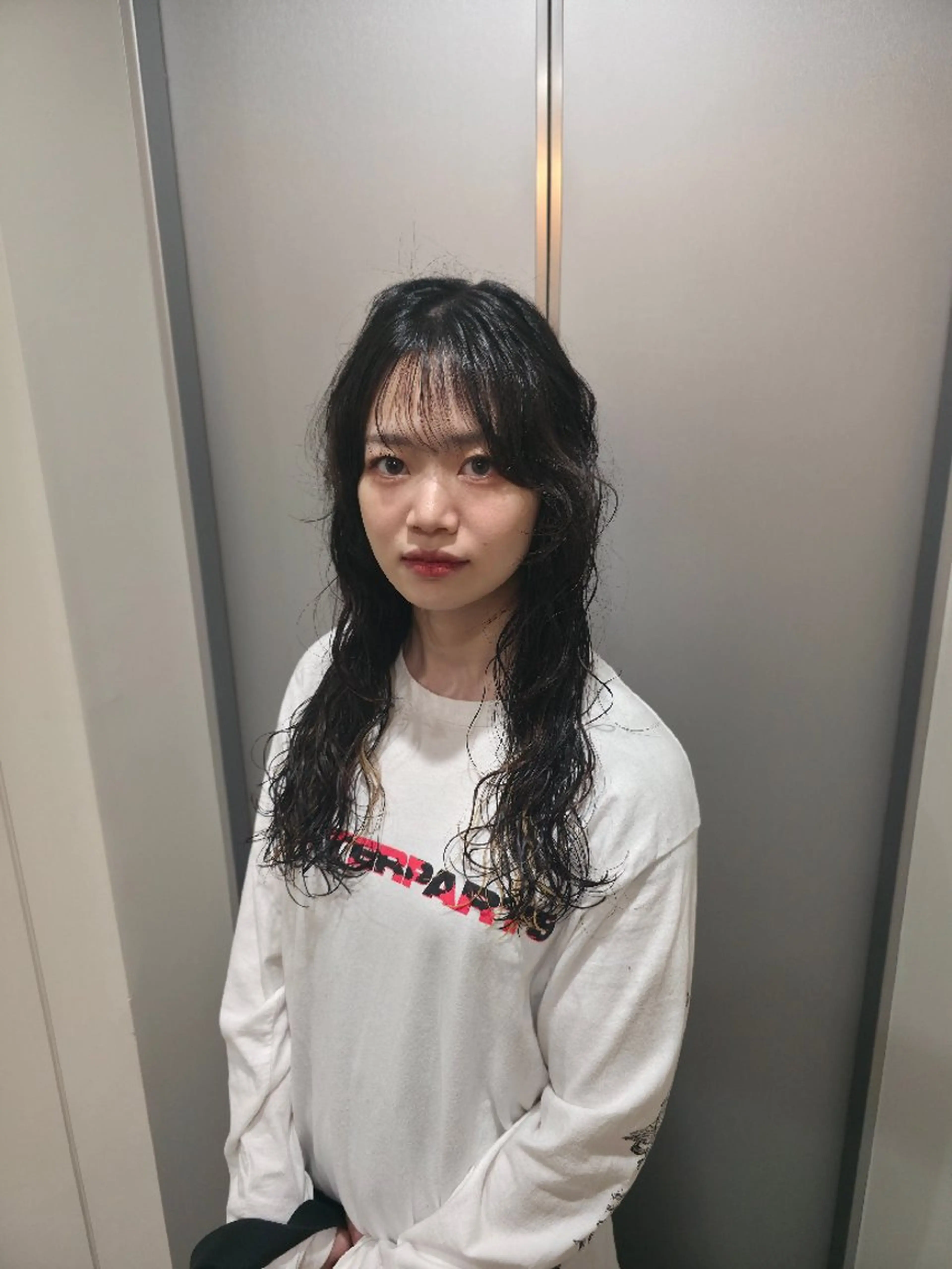 ミディアム パーマ 髪質改善 縮毛矯正 カット パーマ トリートメント OMA カタギシのヘアスタイル