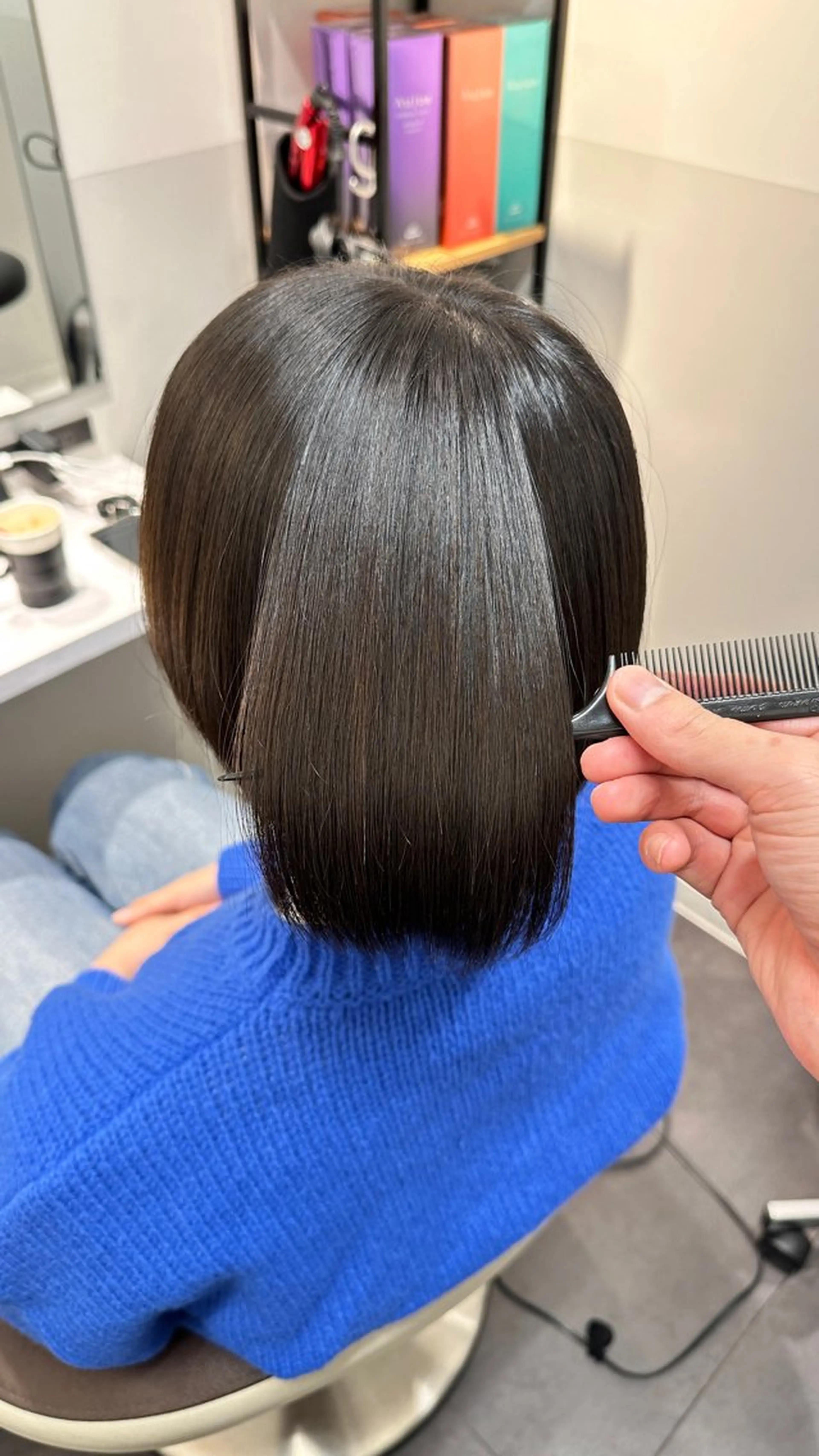 ショート ボブ 髪質改善 salowin自由が丘COMS所属・白井 秀太郎のヘアスタイル