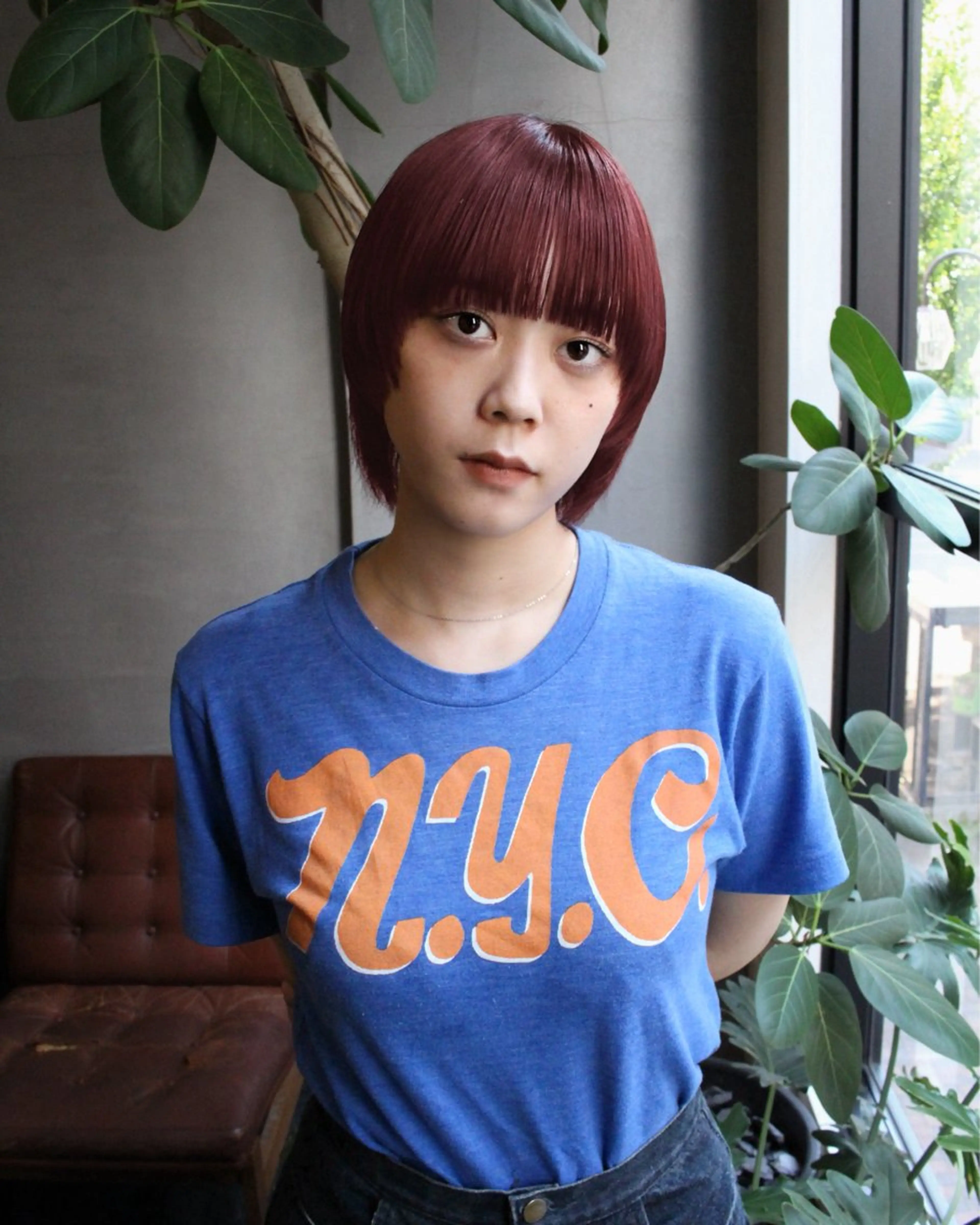 似合わせ透明感カラー+Aujuaトリートメントの写真