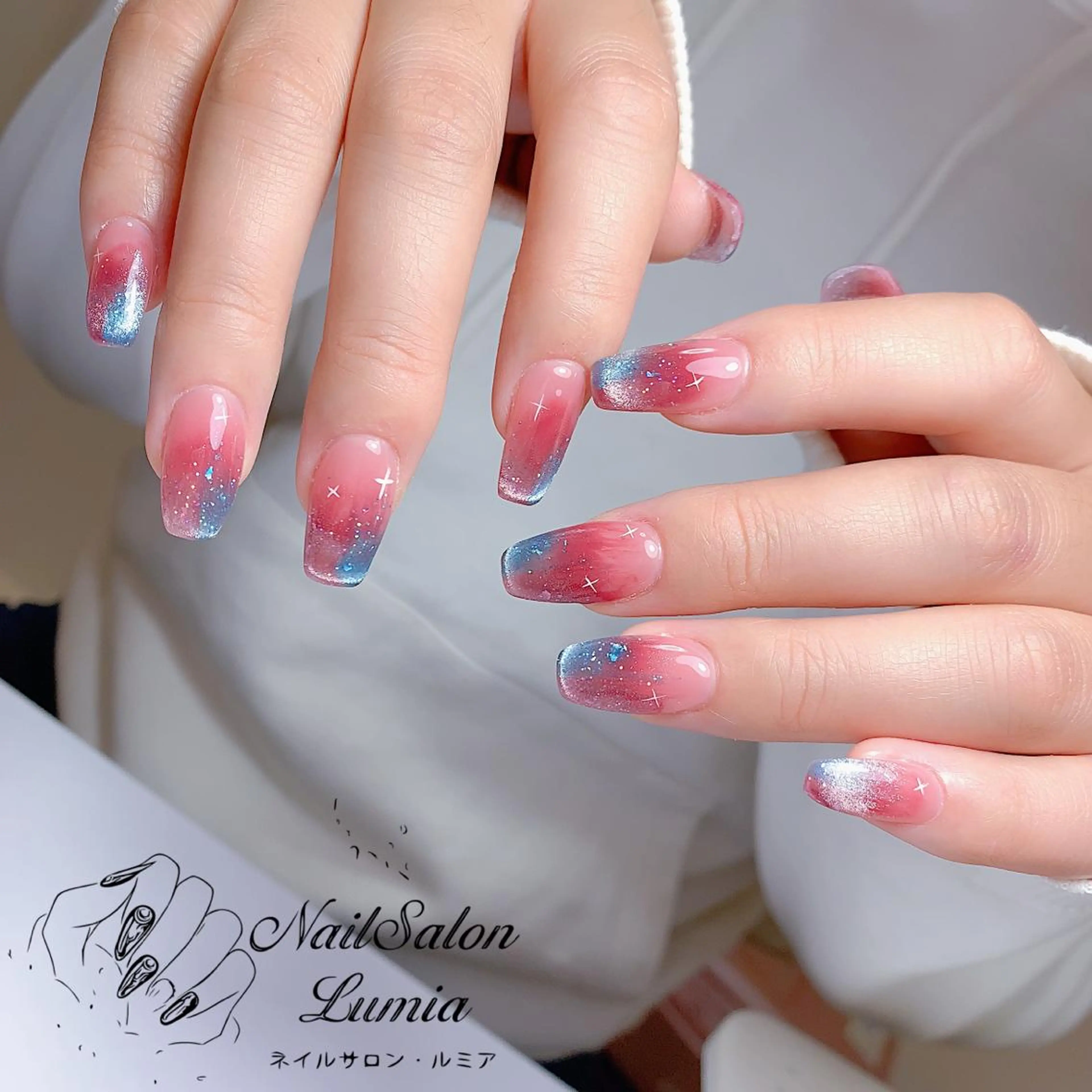 ネイル ハンドネイル ネイルサロン ルミア Lumia 店長のネイルデザイン