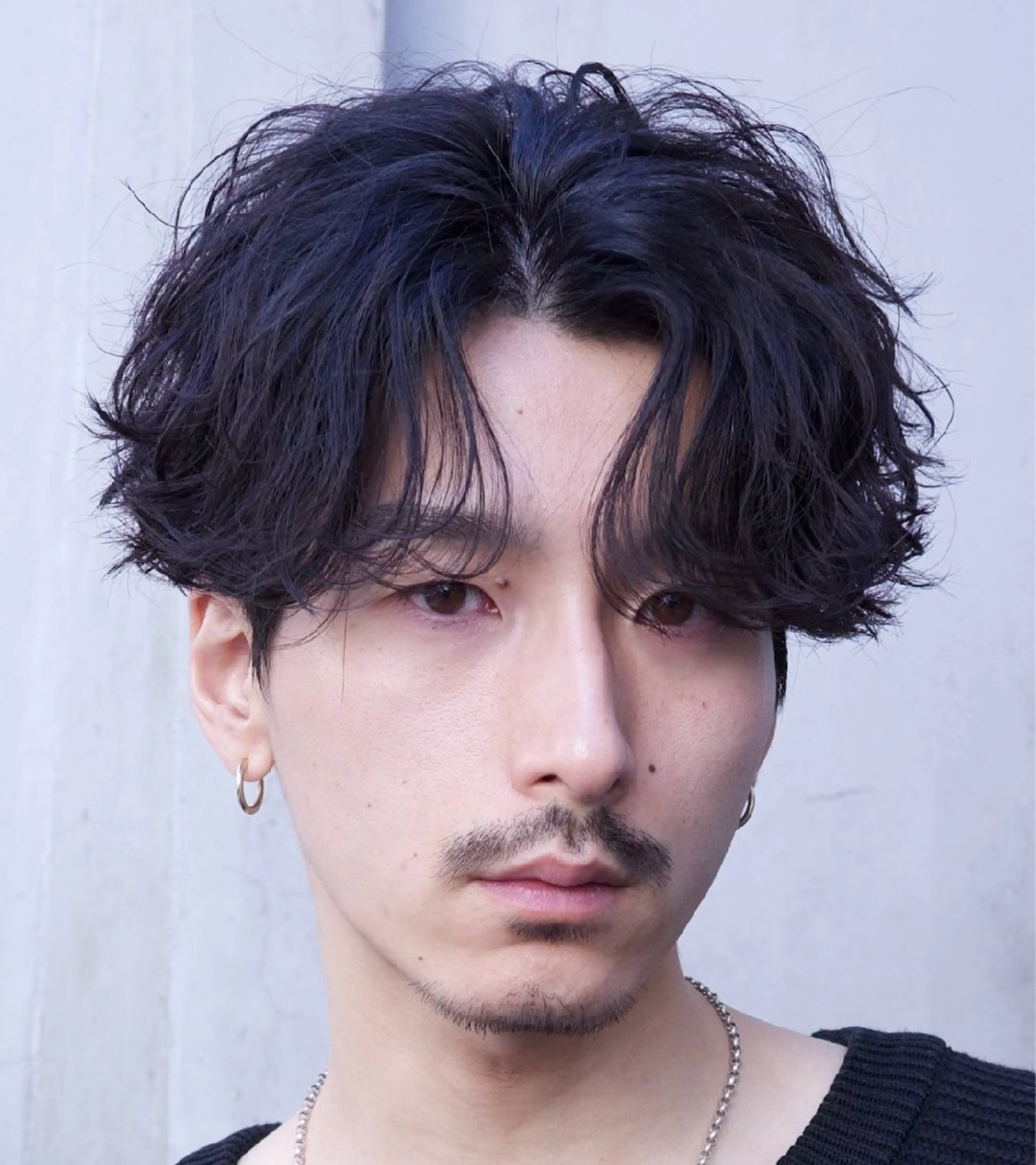 パーマ メンズ センターパート マッシュ メンズパーマ プードルパーマ メンズツイストパーマ カット パーマ トリートメント 仙台フェザーパーマ/ fifth/遠藤楓雅のヘアスタイル
