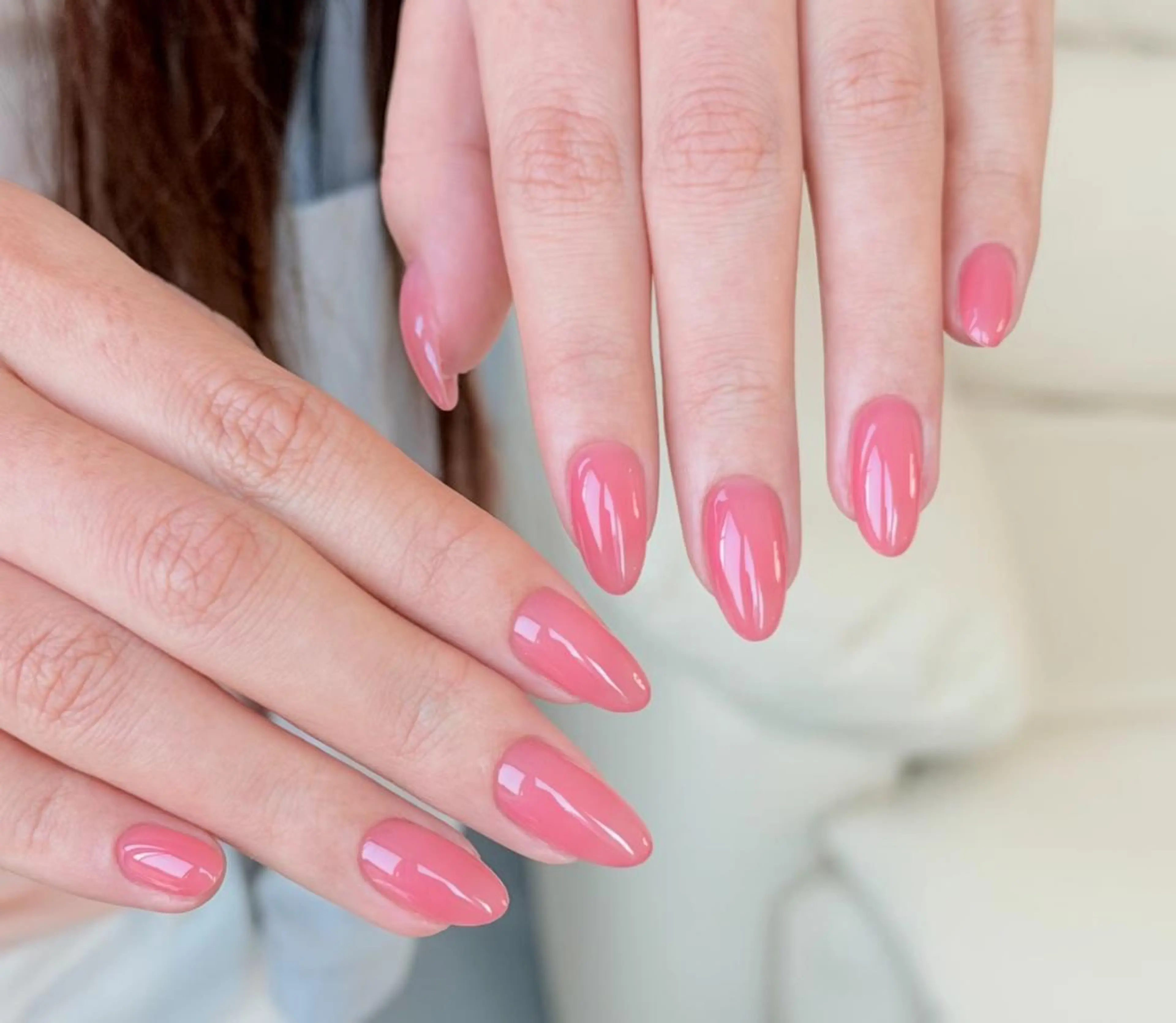 ネイル ハンドネイル By moonネイル 🌷ワンホン/韓国風のネイルデザイン