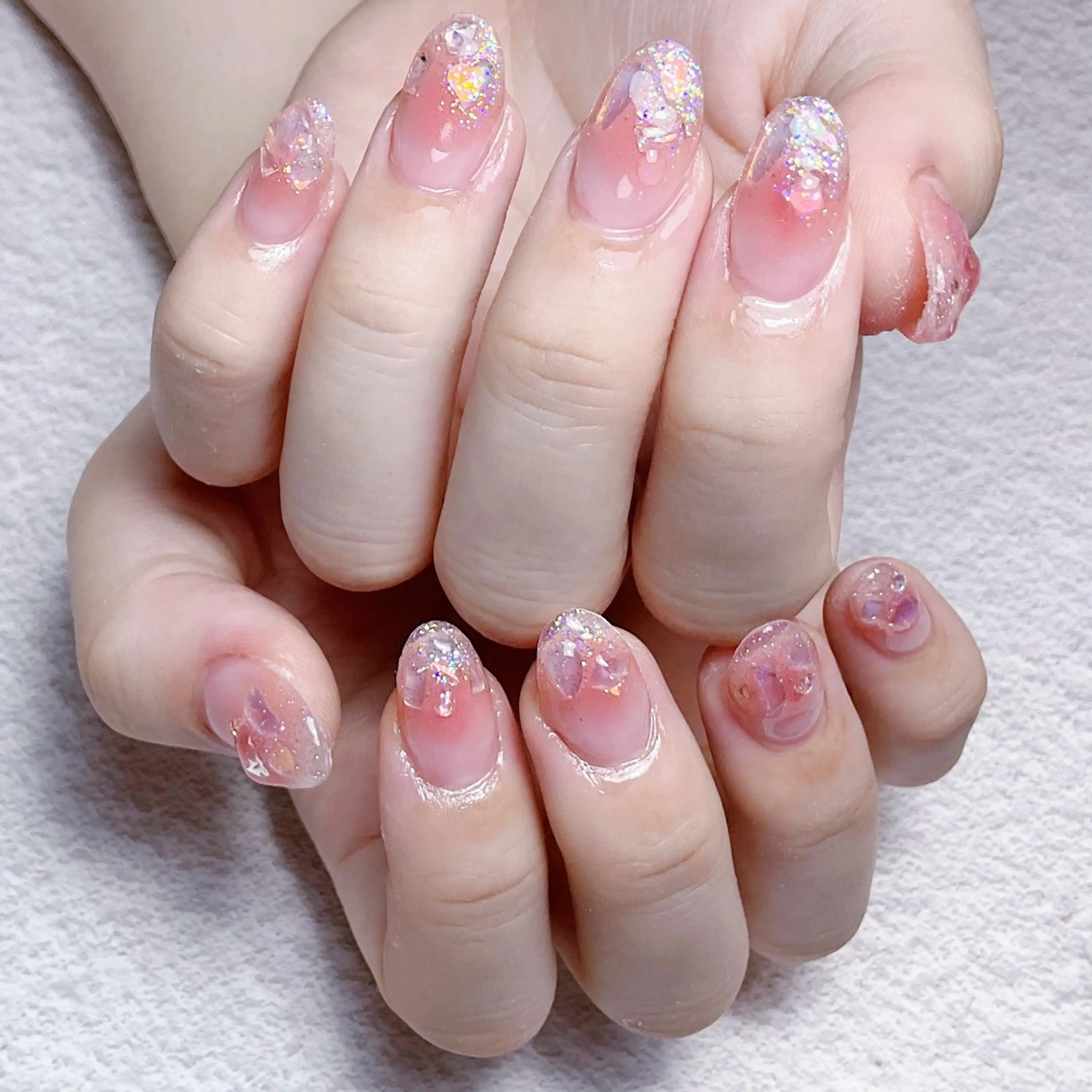 ネイル ハンドネイル 🍭Yun nail hyejin🌸のネイルデザイン