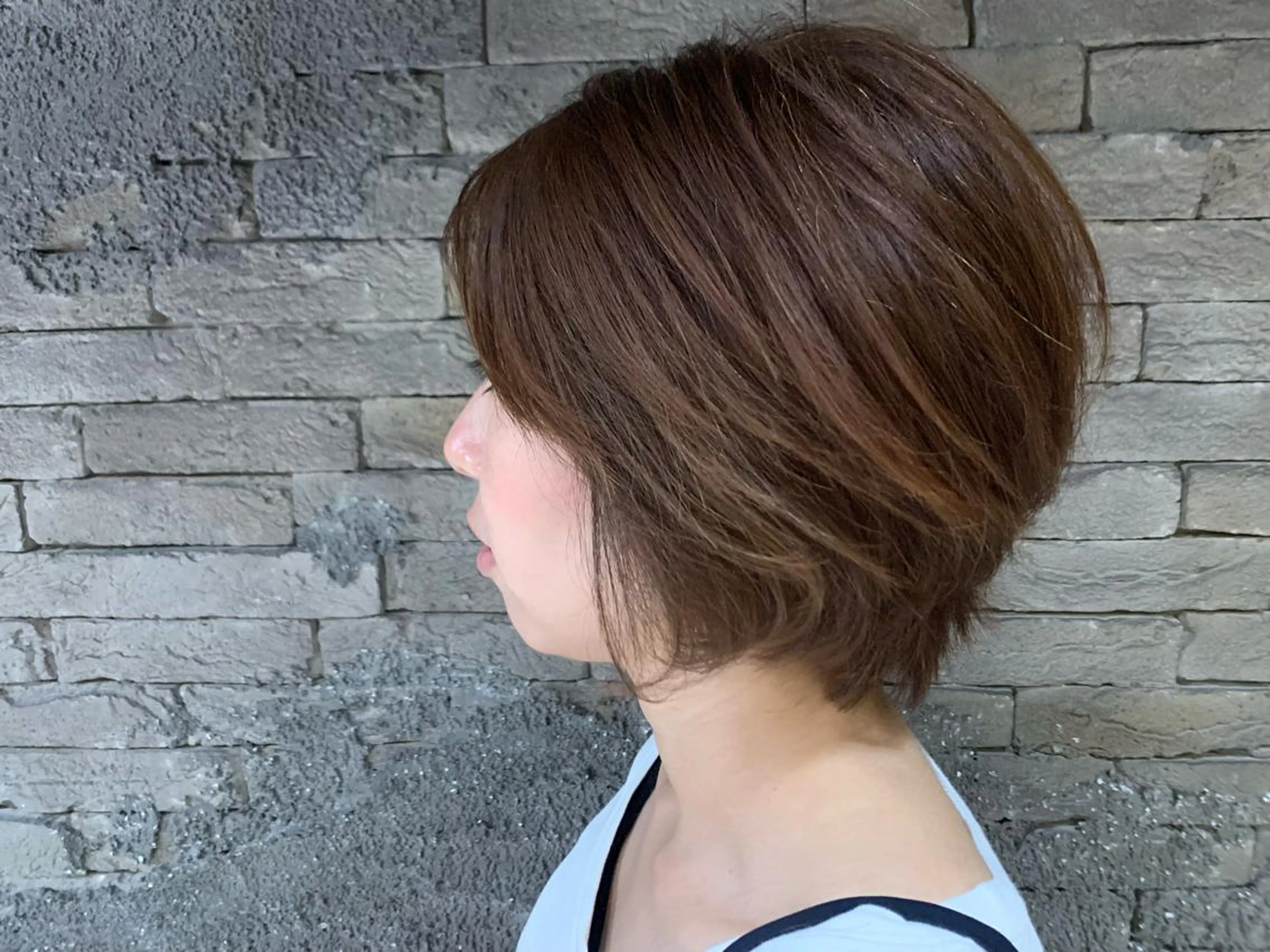 ショート 仮坂 美夏のヘアスタイル