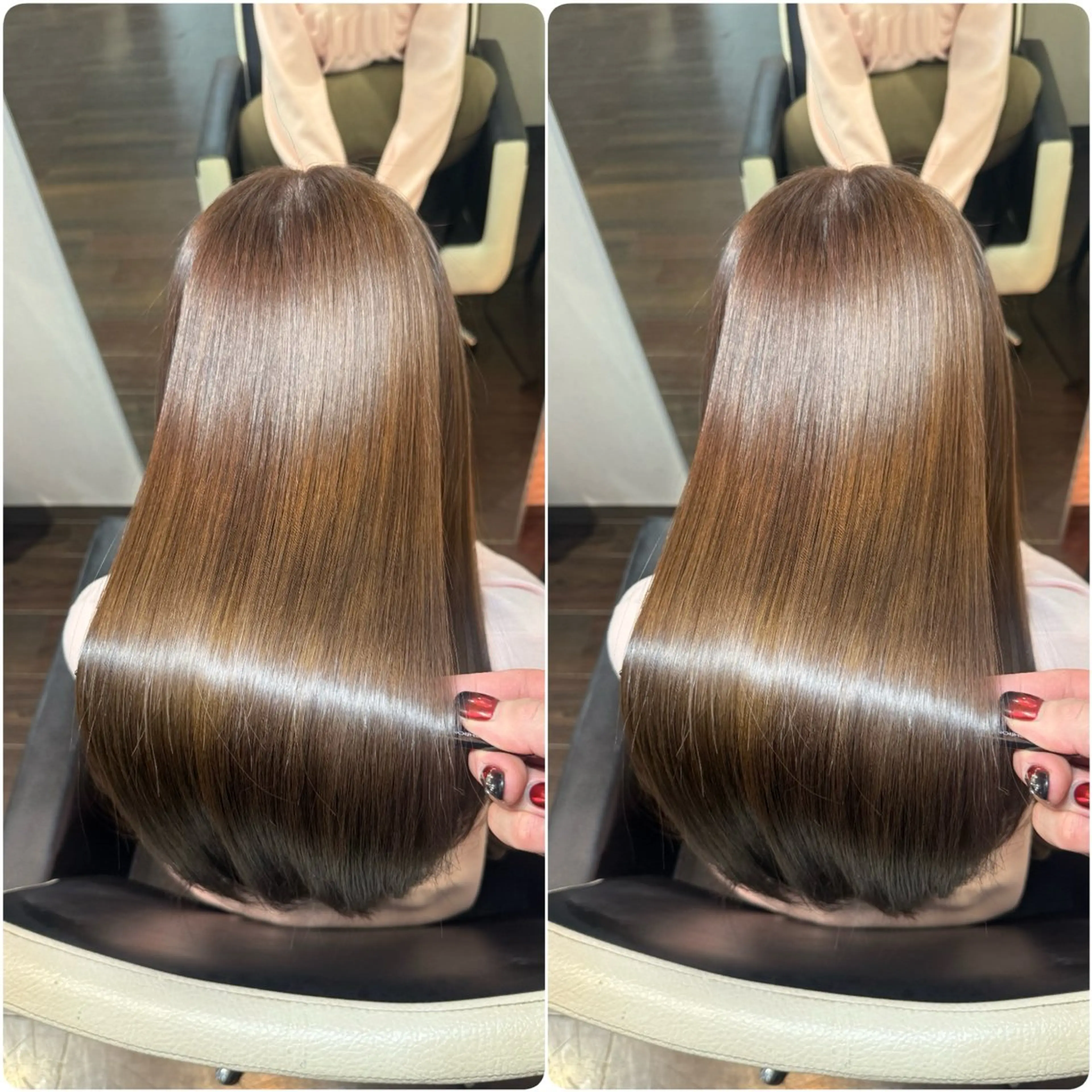 ロング カラー カット ヘアカラー トリートメント ヘッドスパ 🌹ULTOWA🌹 髪質改善/縮毛/店長のヘアスタイル