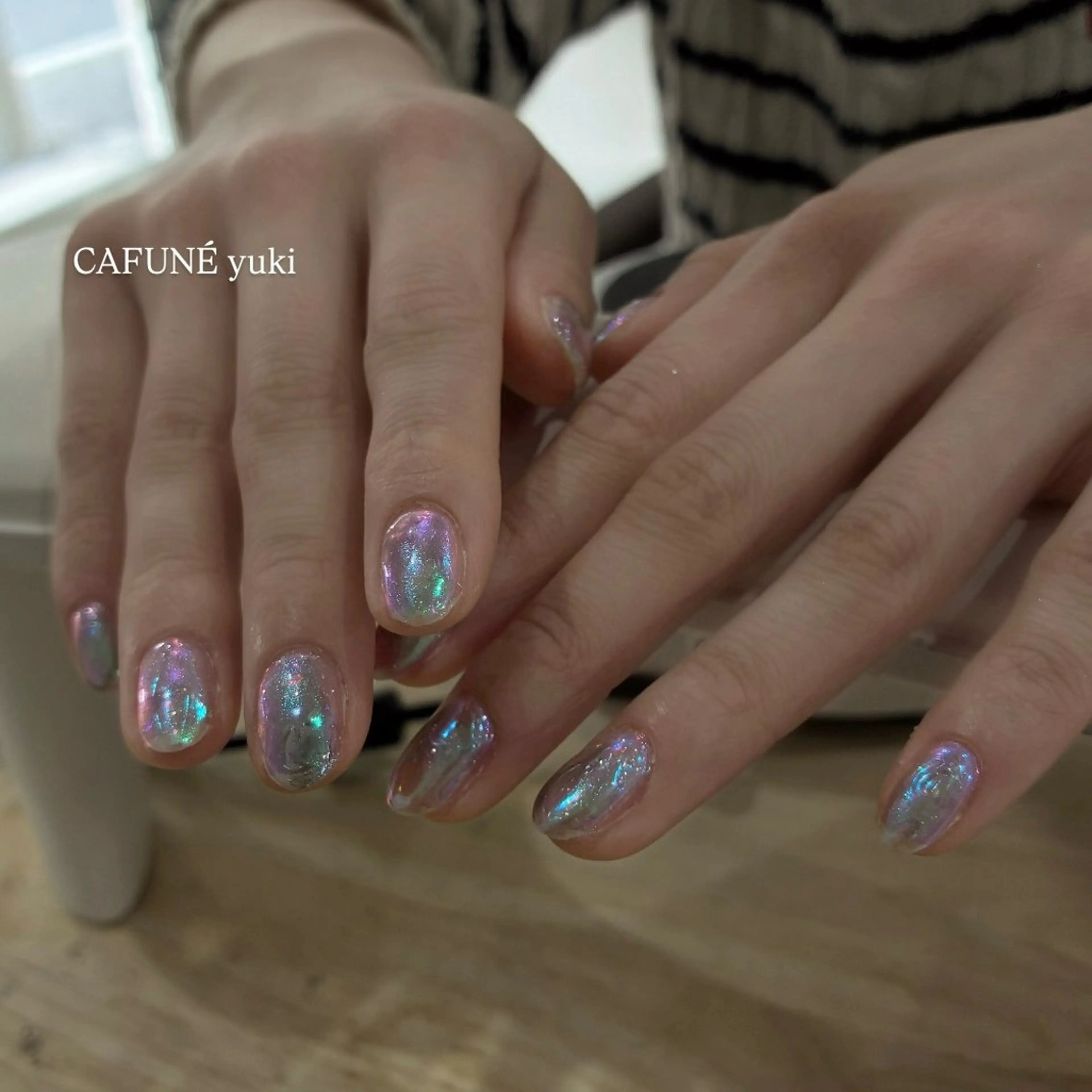 ネイル ハンドネイル CAFUNÉ TOKYO所属・🎼CAFUNÉ_ TOKYO.•*¨のネイルデザイン