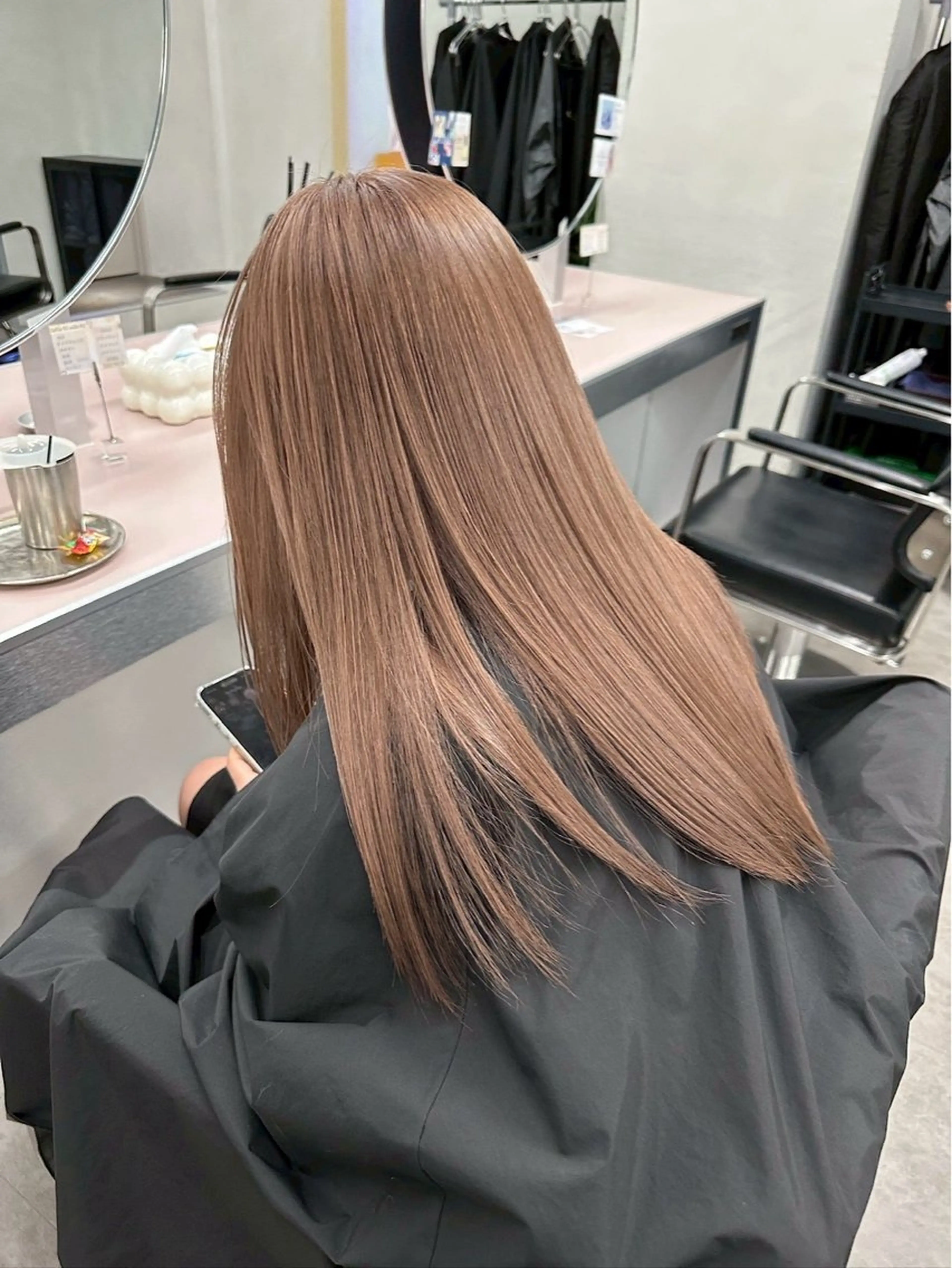 ロング カラー 東頭 さくらのヘアスタイル